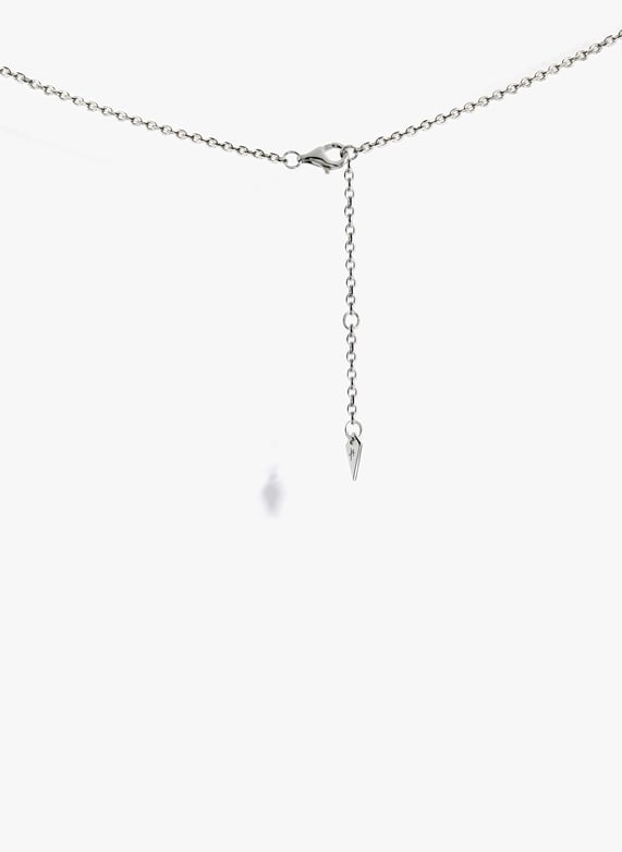 Collier Anyway Pendule en argent  | Argent by STATEMENT Collier Anyway Pendule en argent  Argent