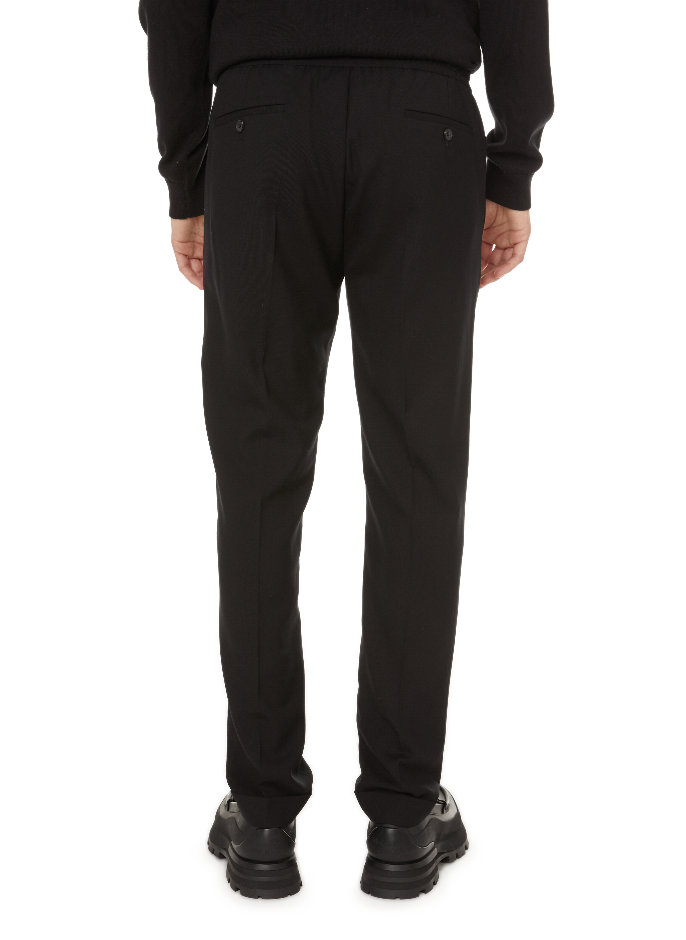 Mocassins en cuir ALEXANDER MCQUEEN Noir