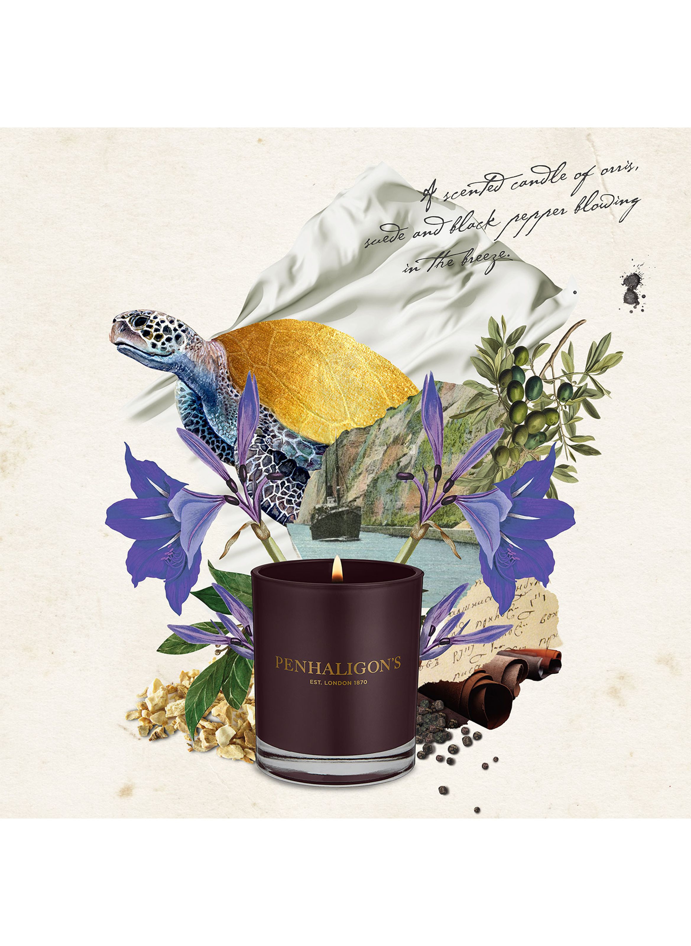 Corinth Linen Trade Routes Candle PENHALIGON'S No color