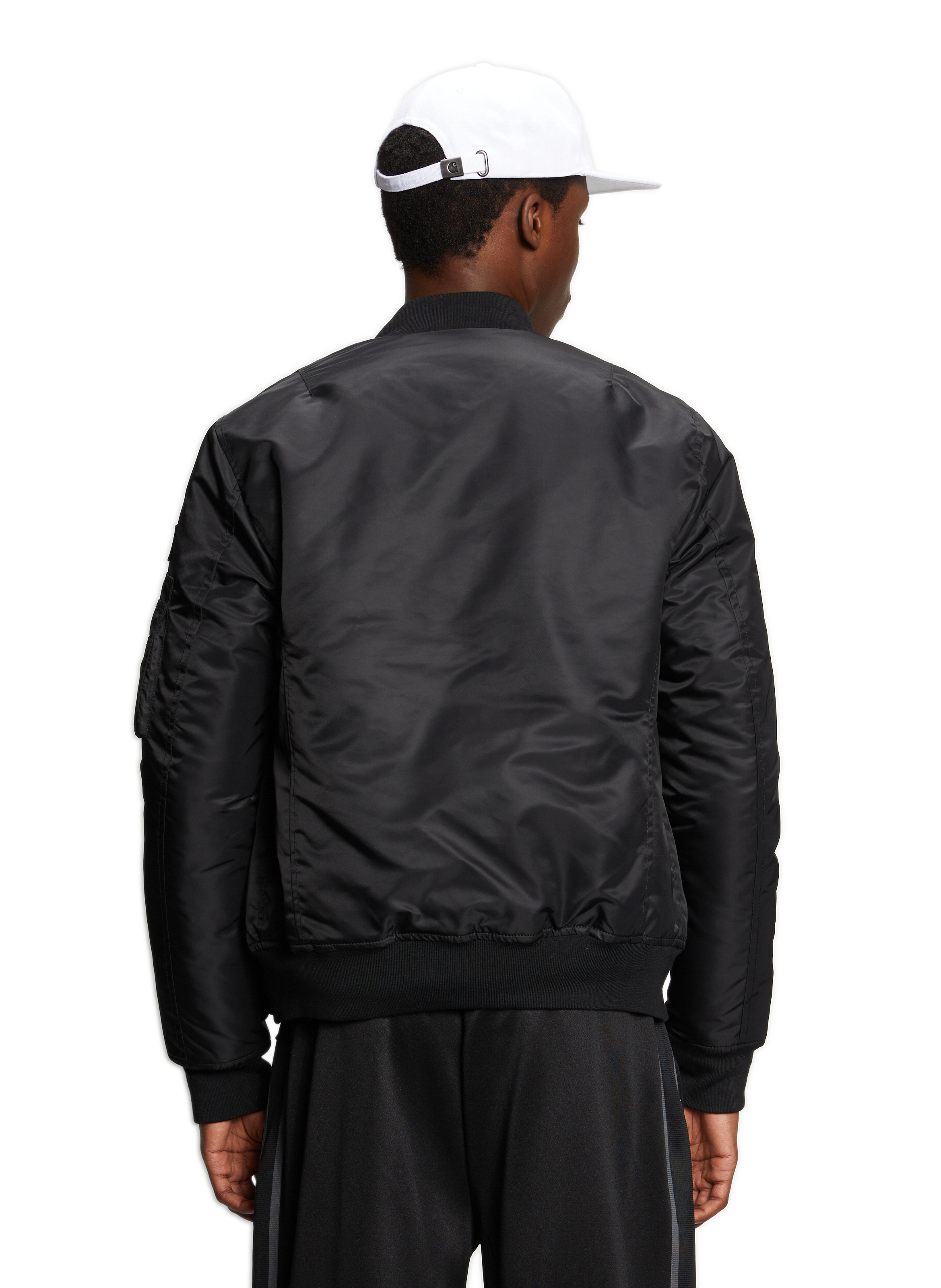 Bomber jacket with logo SCHOTT Black