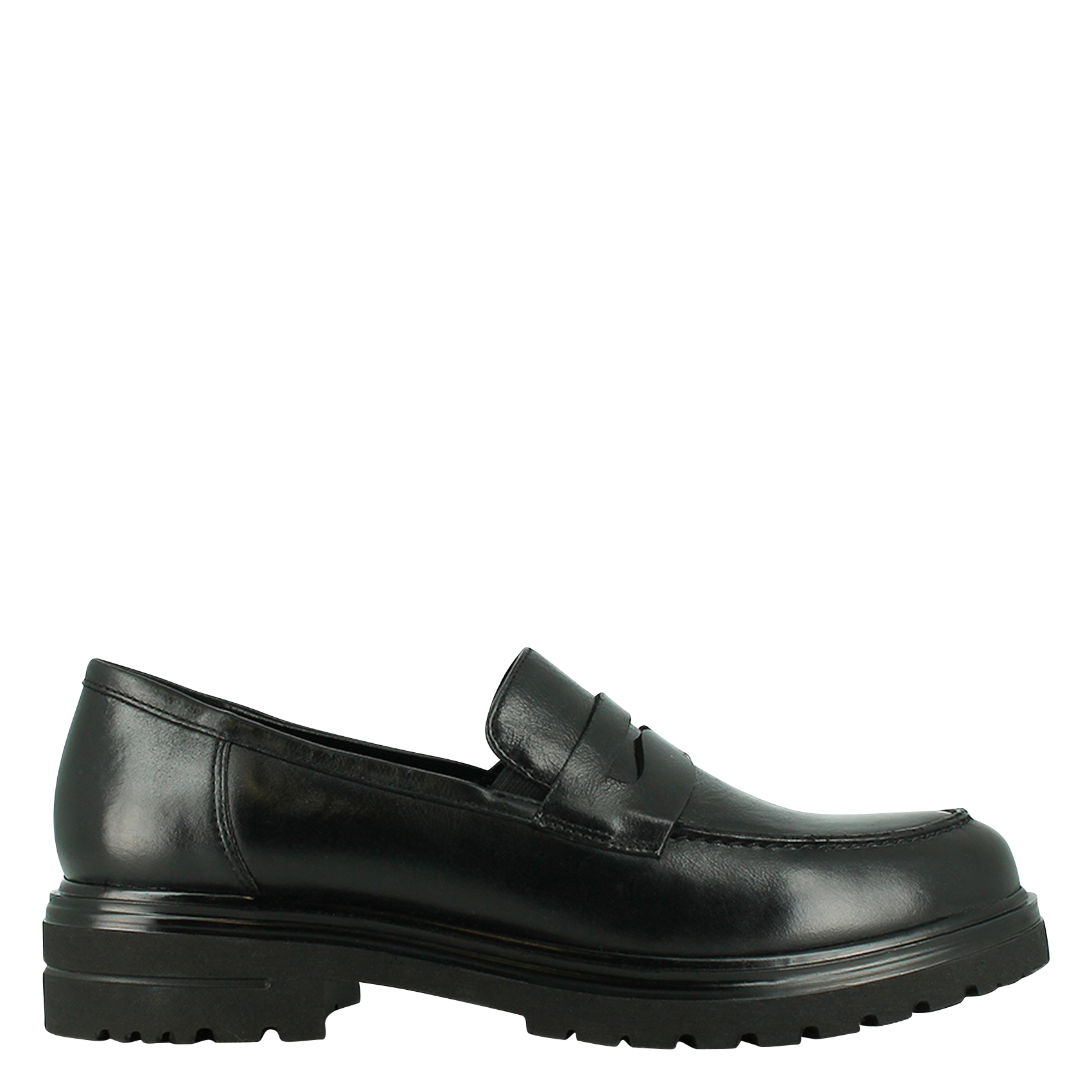 Mocassins en cuir arlo  Noir