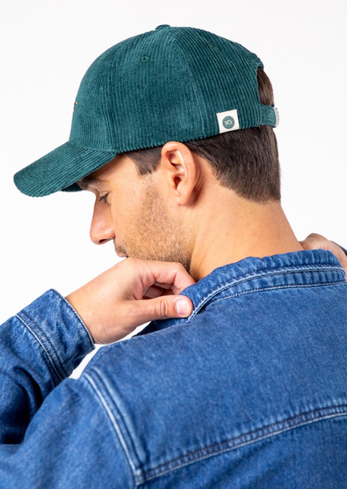Casquette en velours BILLYBELT Vert