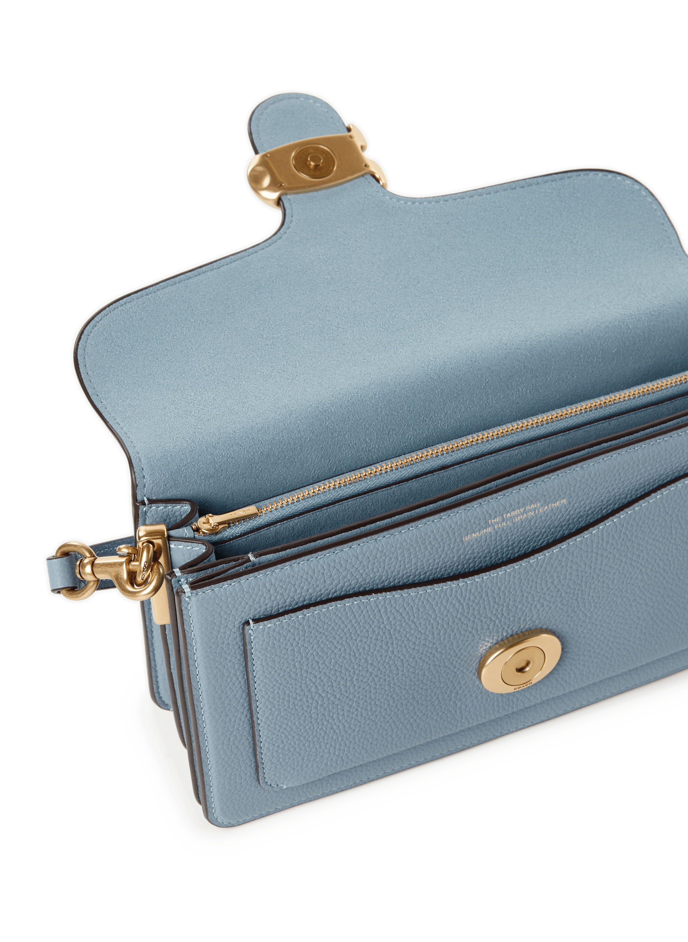 Sac épaule Tabby 26 COACH Bleu