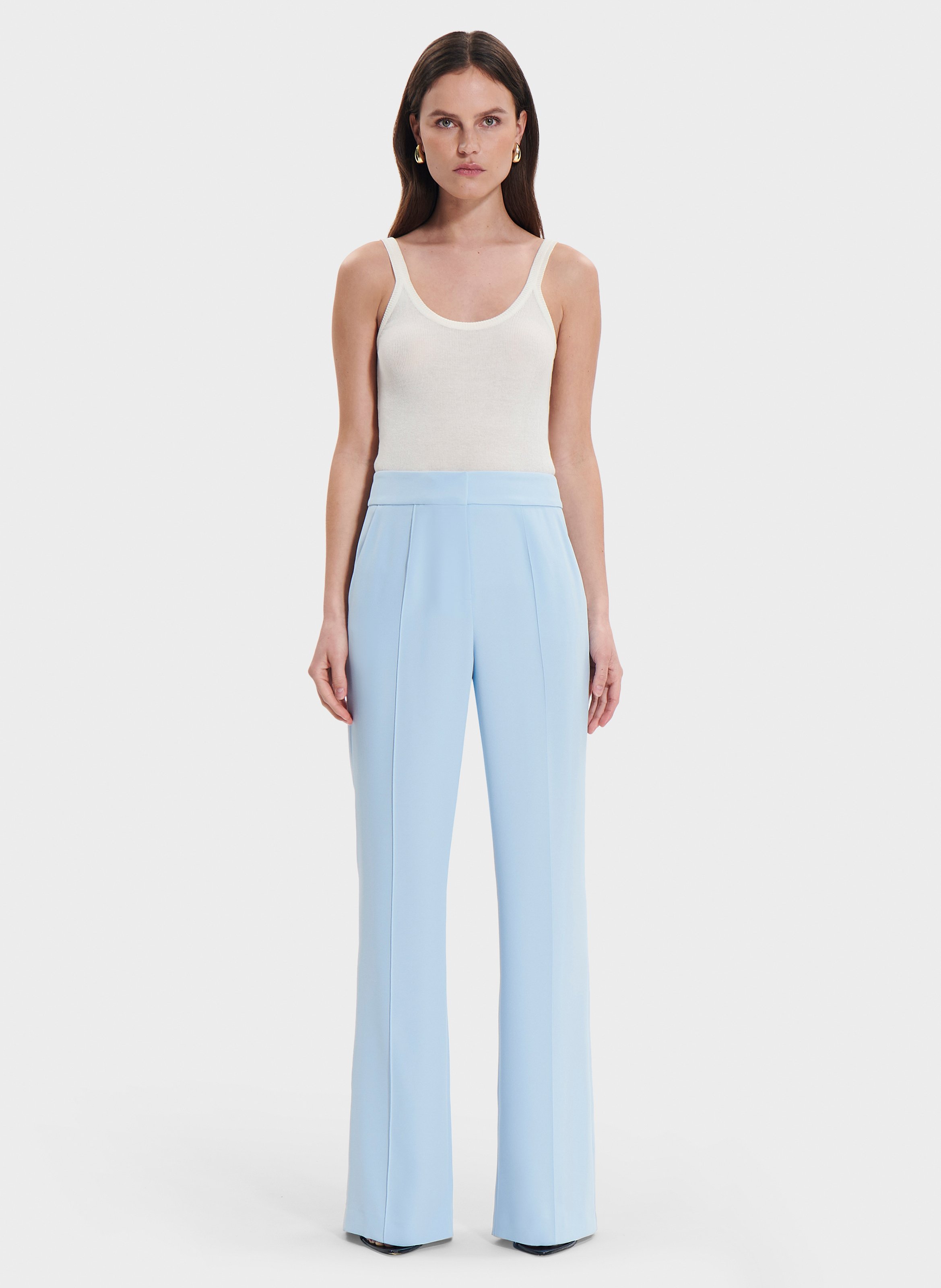 Pantalon bleu ciel droit - pervenche ZAPA Bleu