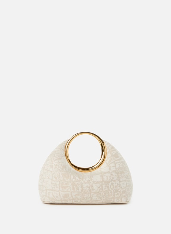 Le Petit Calino cotton handbag Beige by JACQUEMUS JACQUEMUS Le Petit Calino cotton handbag Beige