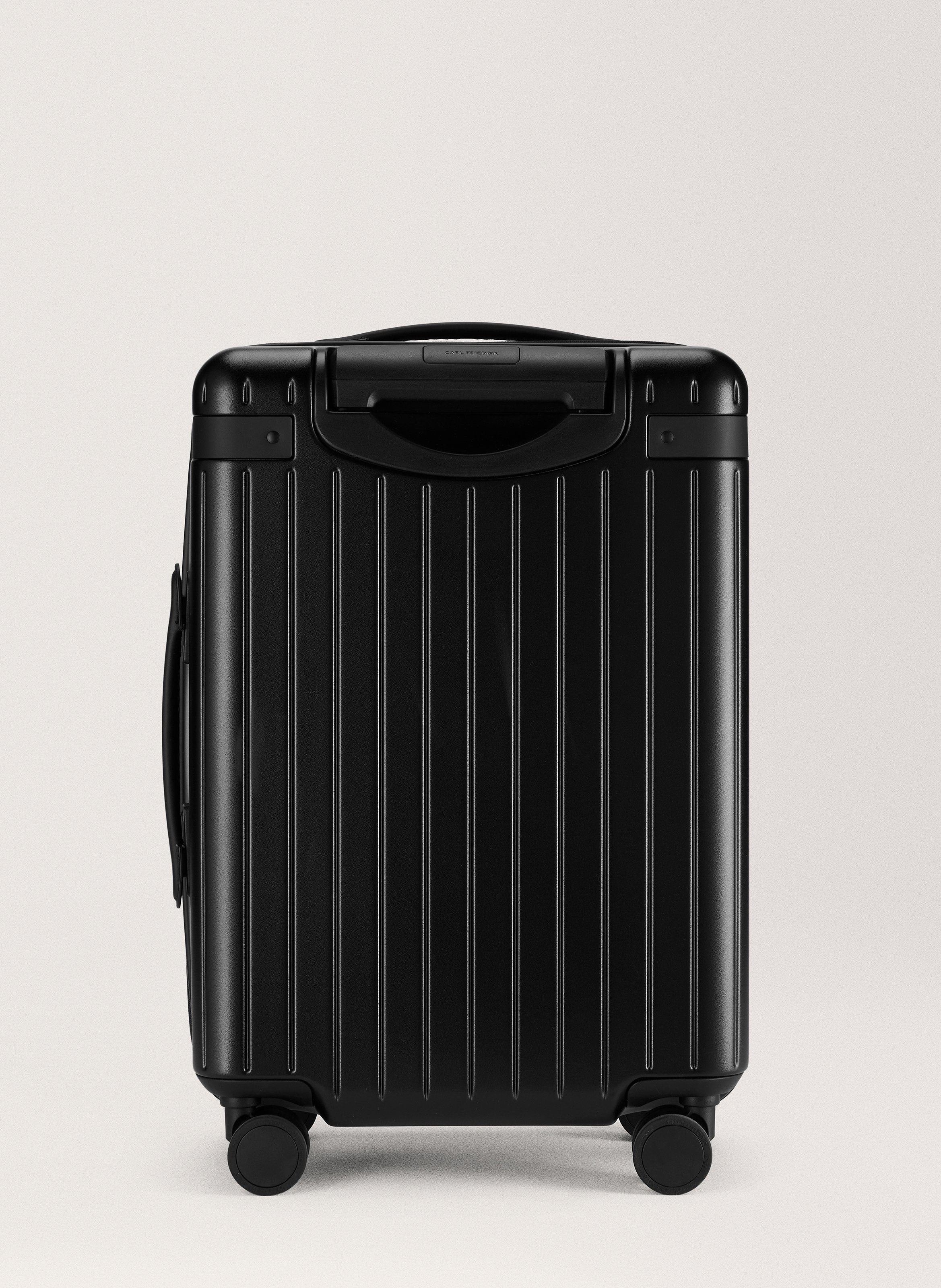 Valise 'the carry-on' en polycarbonate à fermeture zippée CARL FRIEDRIK Noir