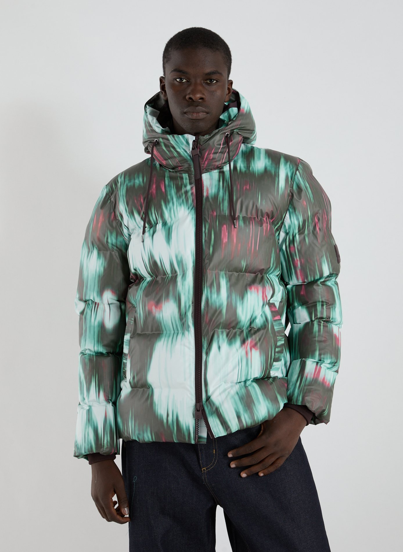 RAINS Alta Puffer Jacket Multicolour