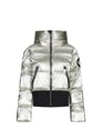 Quilted hooded jacket | Black by GOLDBERGH GOLDBERGH Quilted hooded jacket | Black