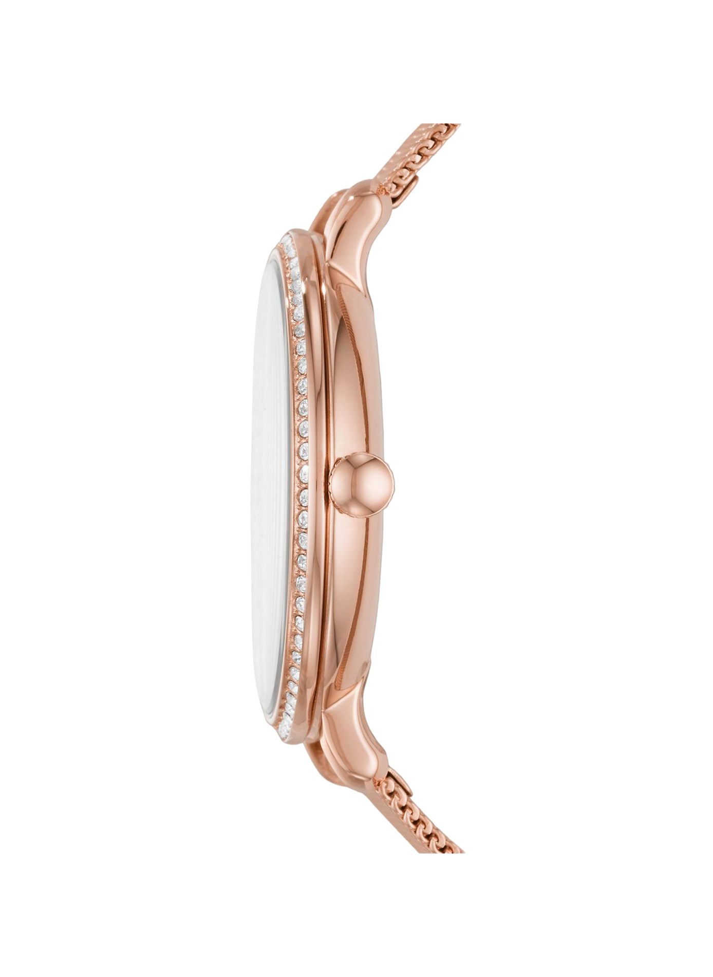 Montre quartz en acier FOSSIL Rose