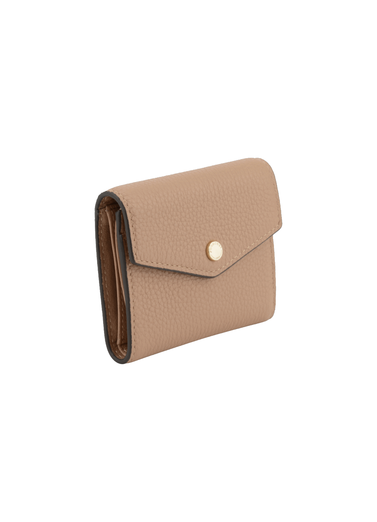 Club | porte-monnaie mm en cuir de veau POURCHET Marron