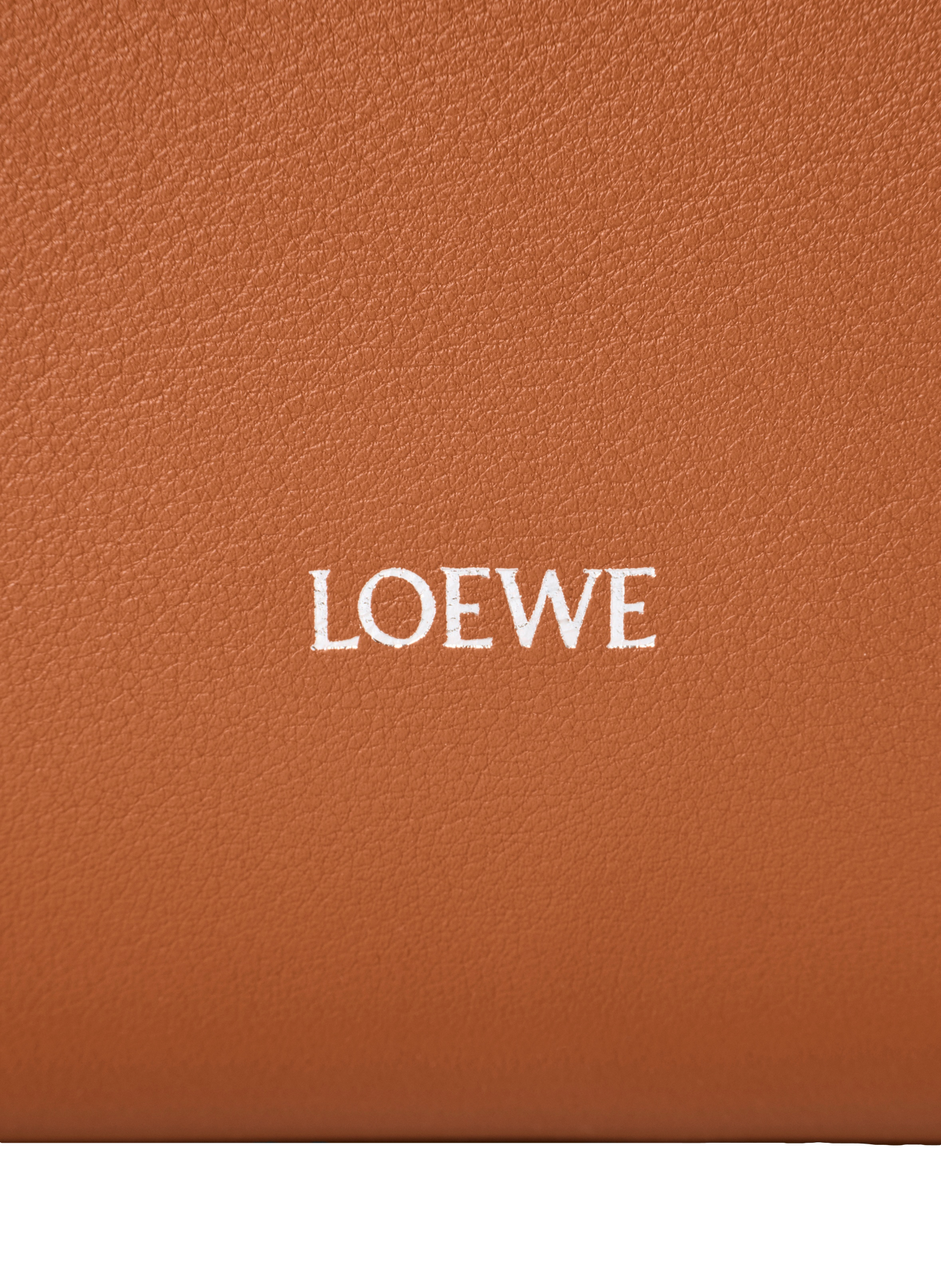 Sac Hammock Flip en cuir de veau classique LOEWE Beige