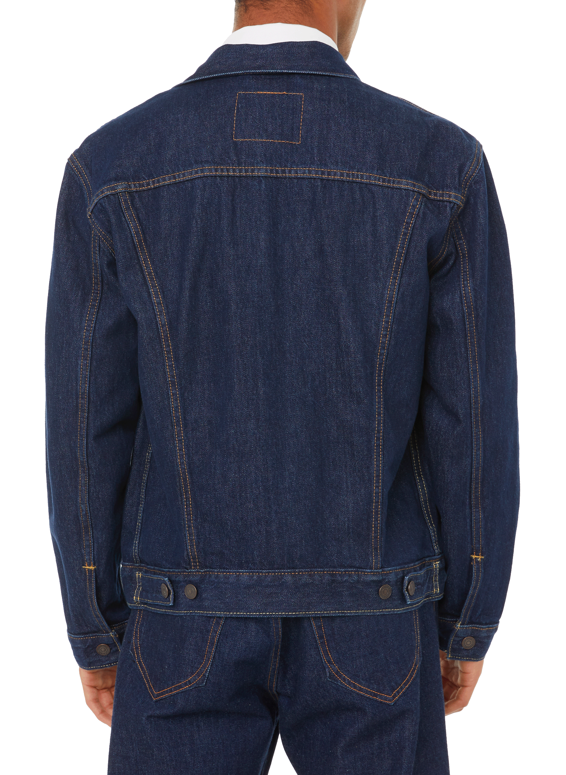 Straight denim jacket LEVI'S Blue