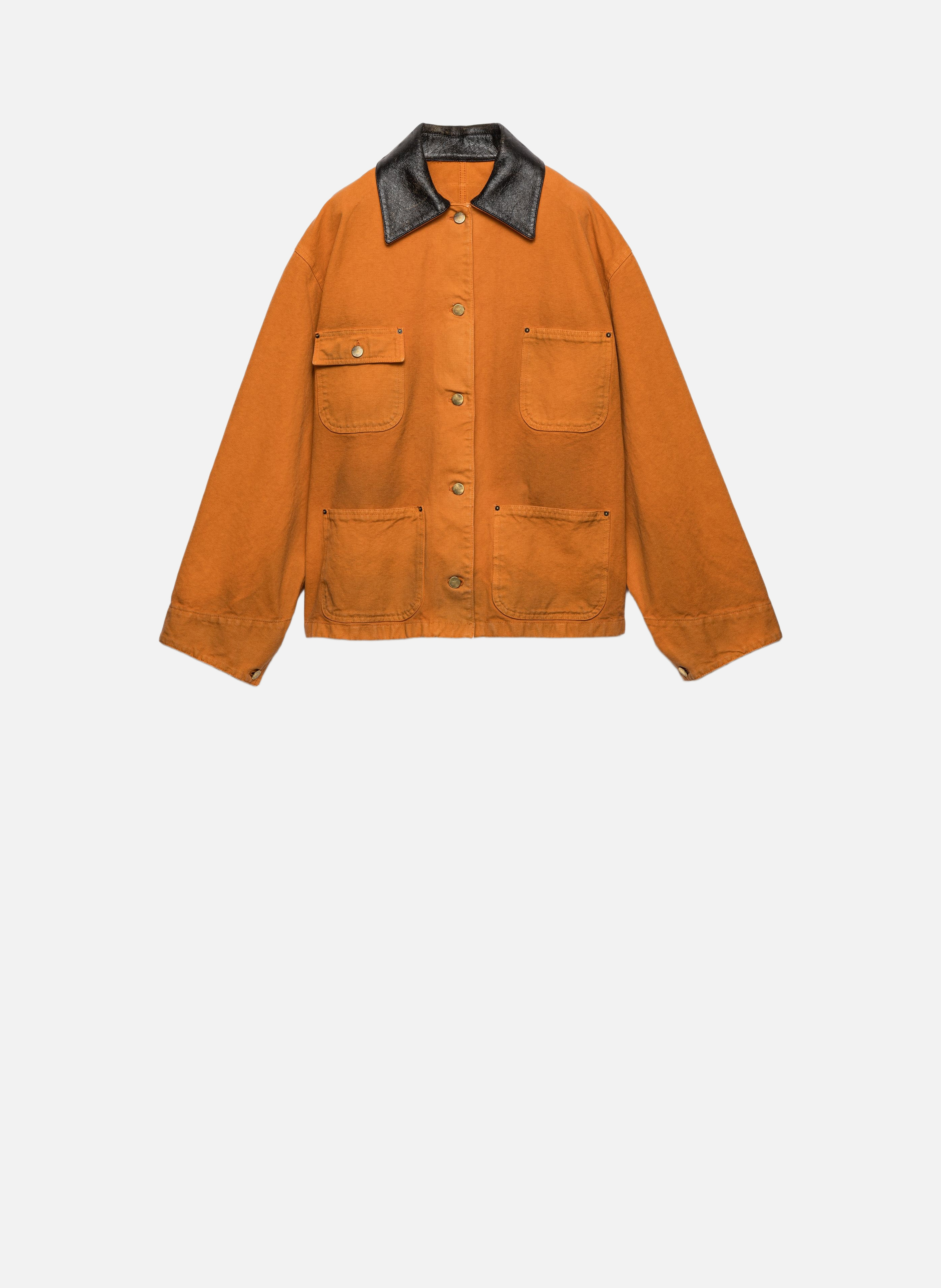 Veste en toile PRADA Orange