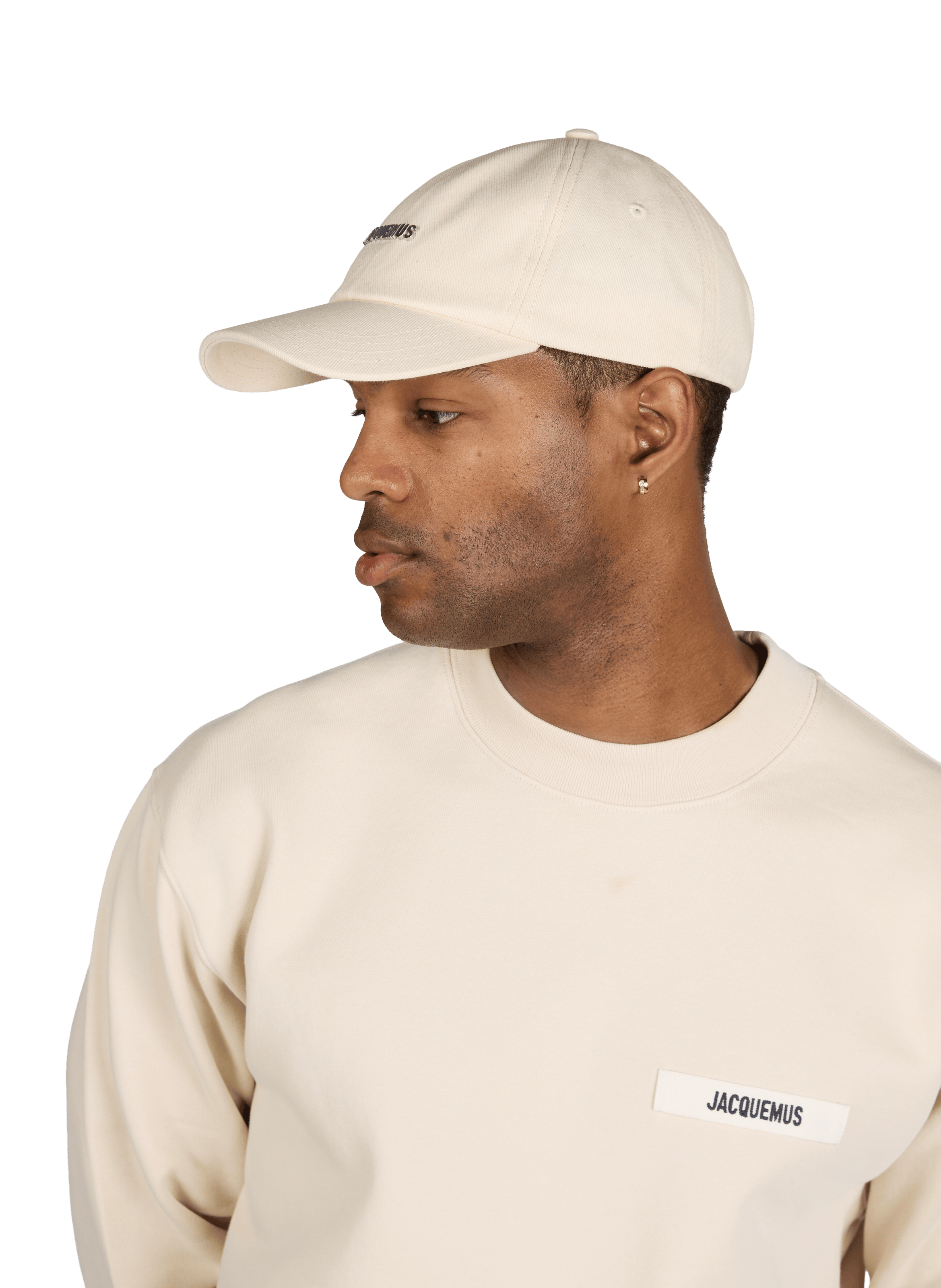 Casquette Gadjo en coton JACQUEMUS Blanc