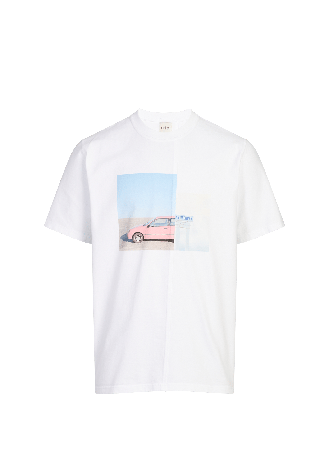 Cotton round-neck T-shirt ARTE ANTWERP White