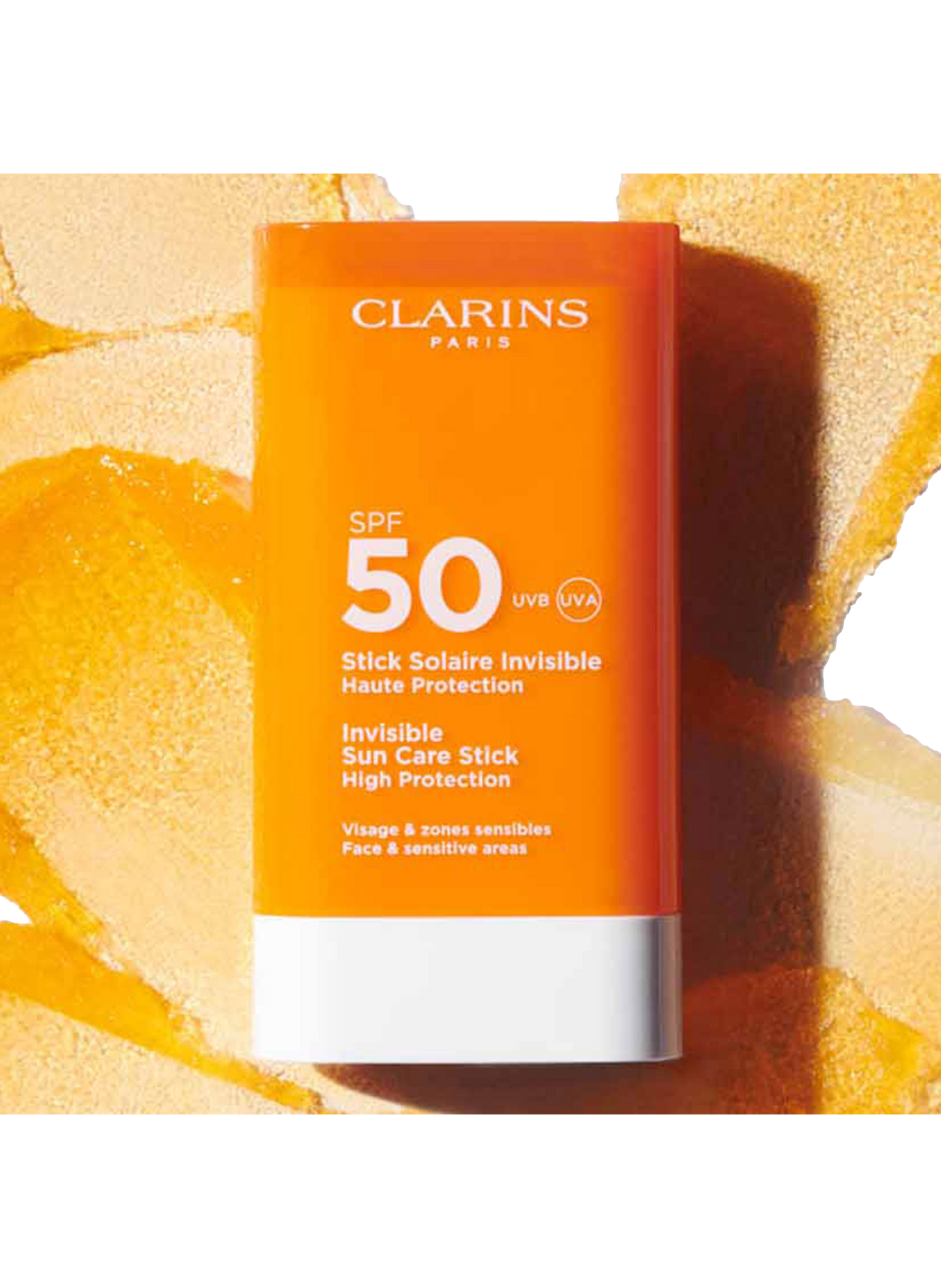 Invisible Sunscreen Stick SPF50 - High Sun Protection for Face UVA/UVB 50 CLARINS No color