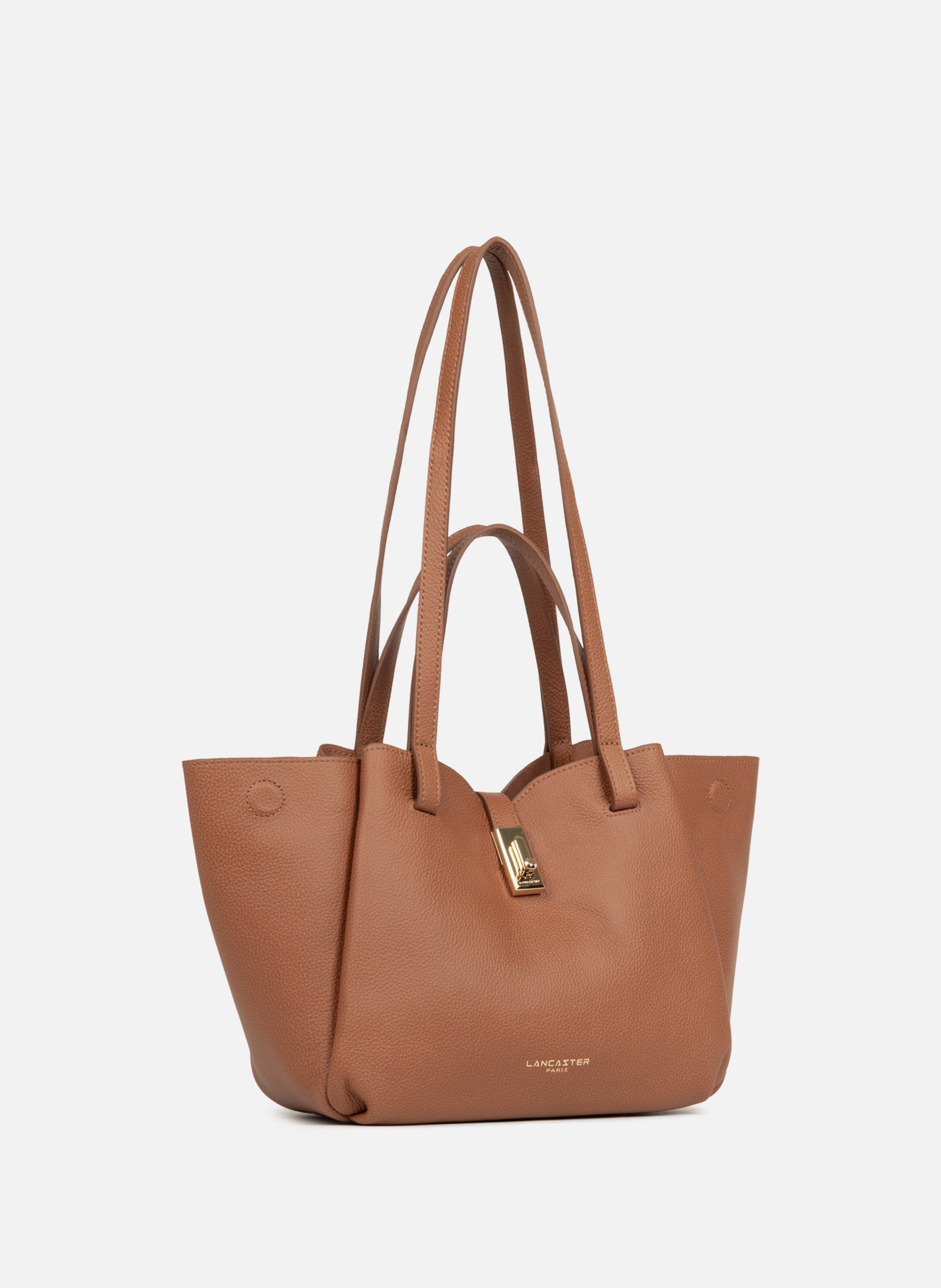 Sac cabas épaule - milano horizon LANCASTER Doré