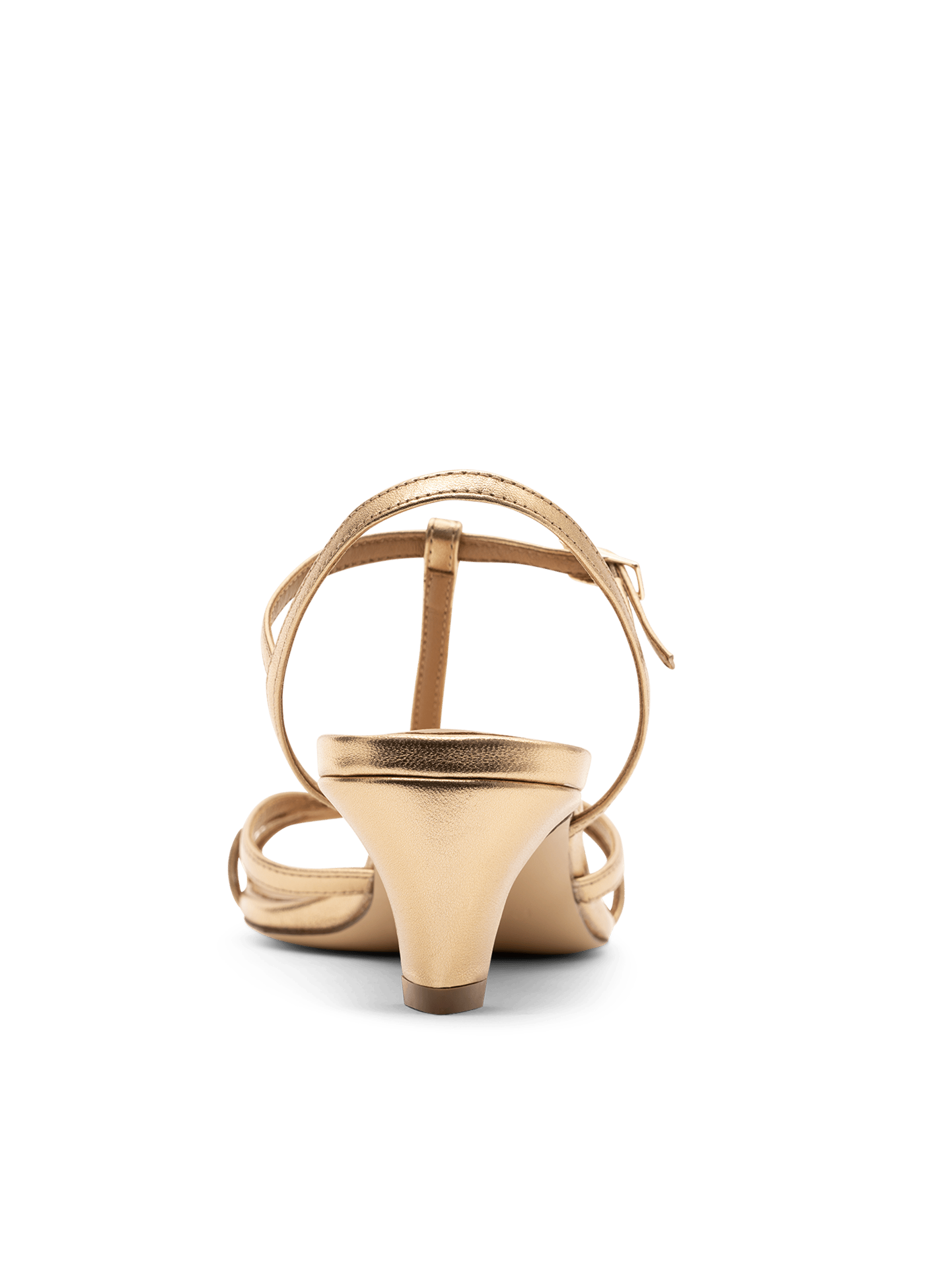 Sandales meo en nappa PARALLELE Doré