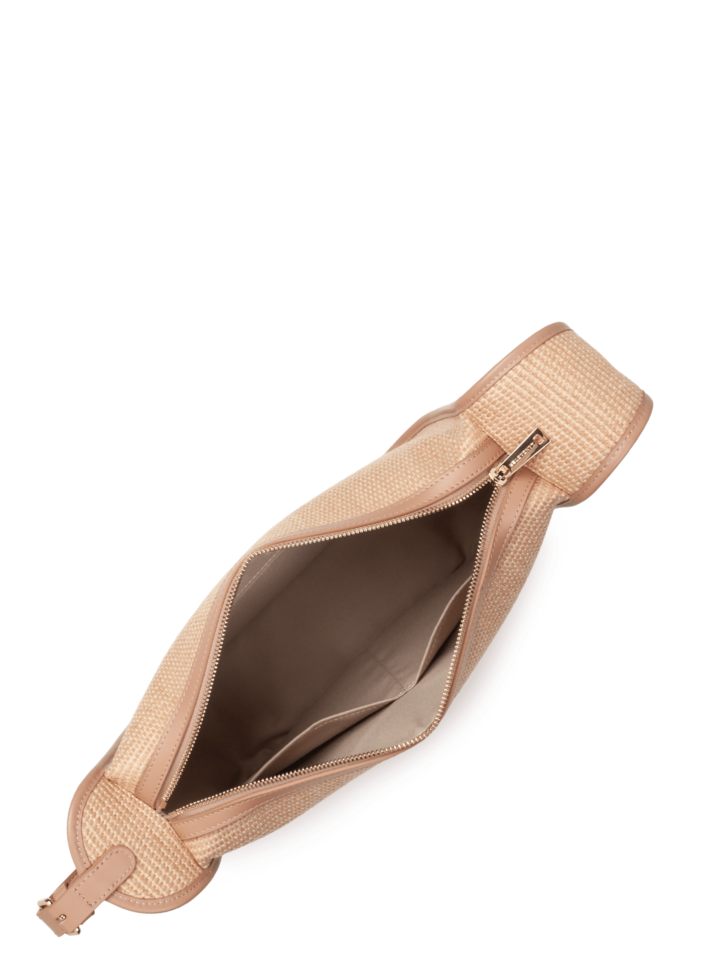M shoulder bag - mini osier LANCASTER Beige