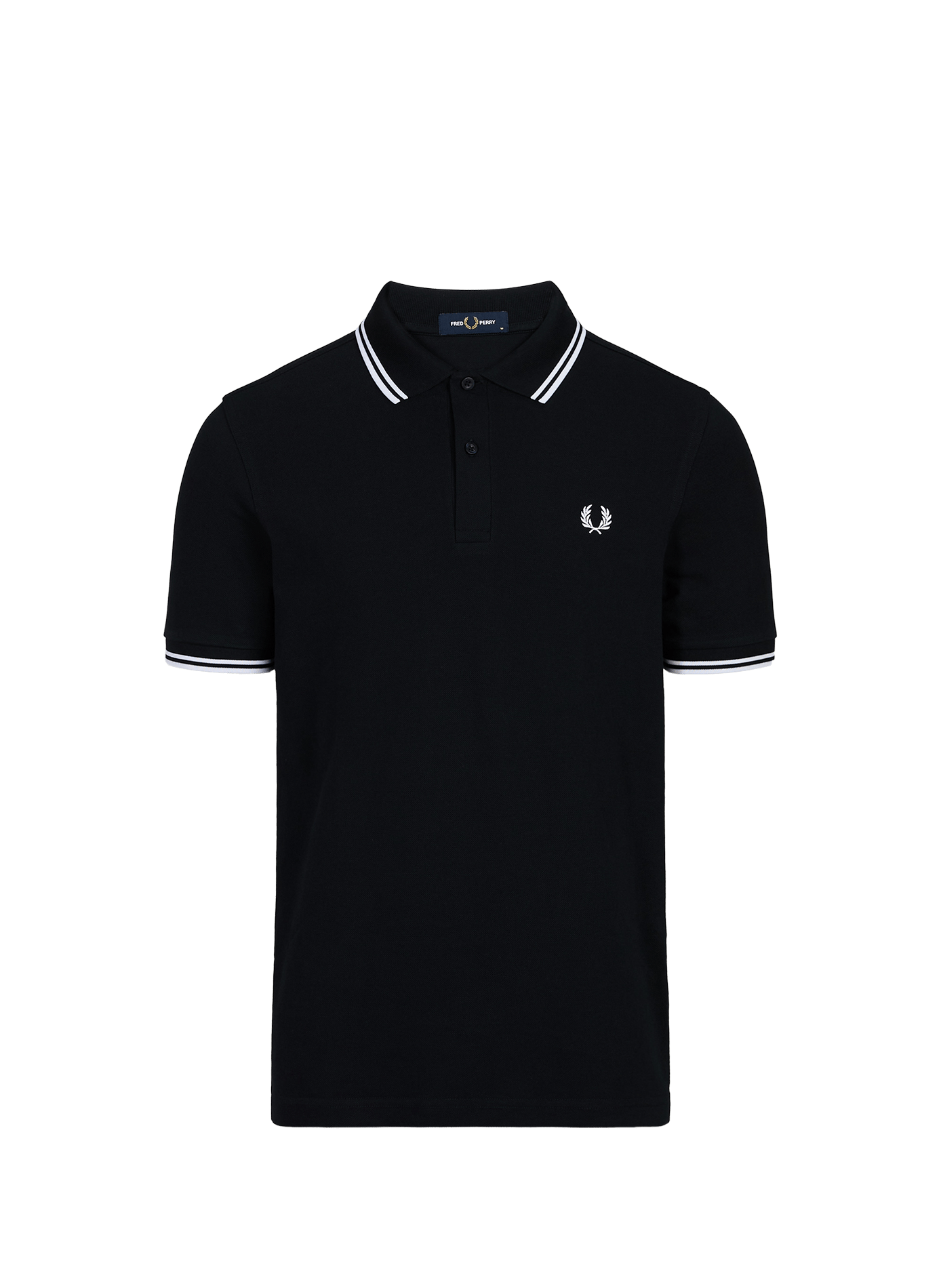 Polo en coton piqué FRED PERRY Bleu