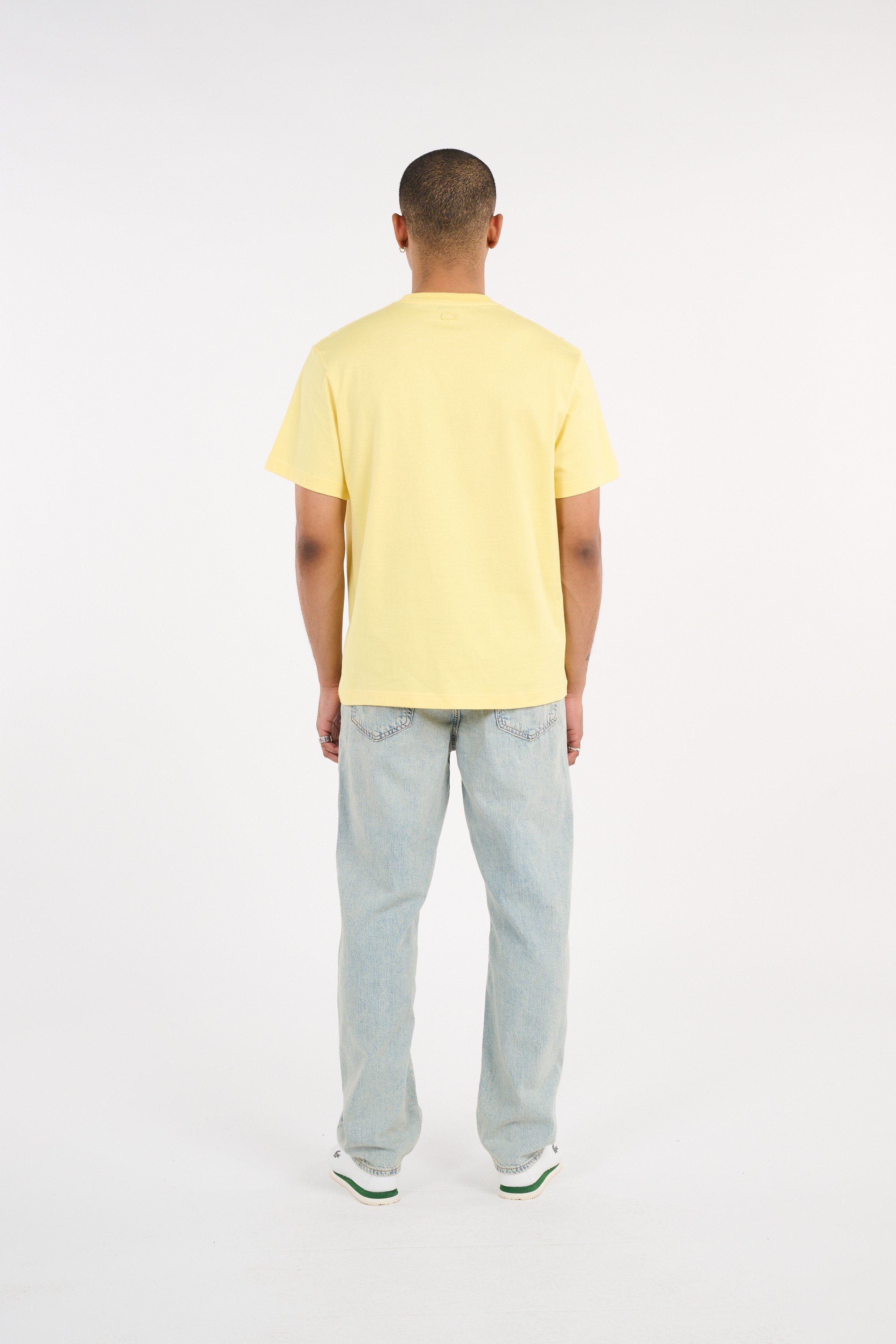 T-shirt tee-shirt LACOSTE Jaune