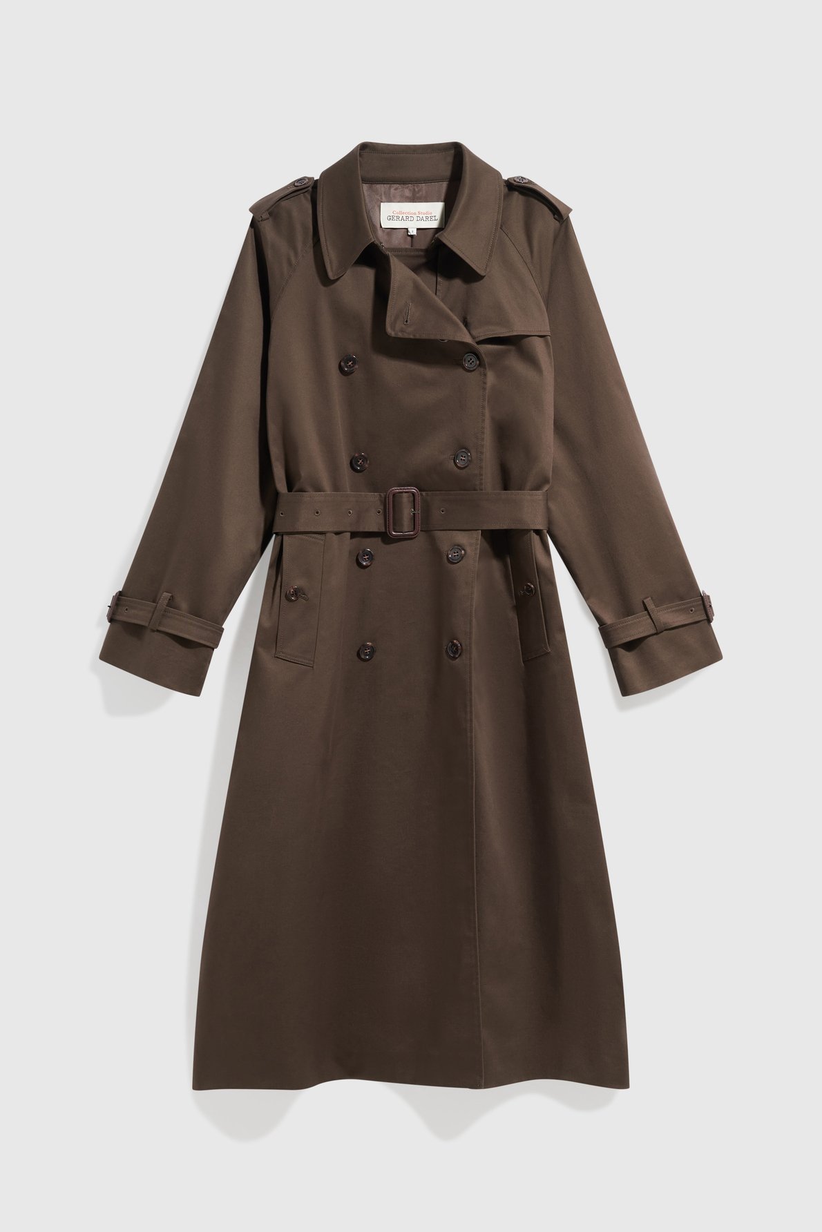 Trench long - serge GERARD DAREL Marron