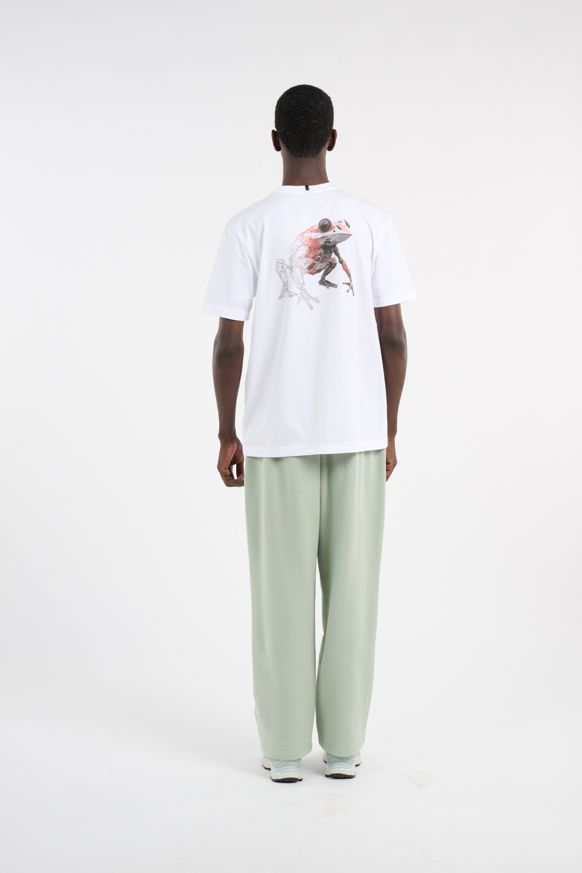T-shirt futurescape frog tee OAKLEY Blanc