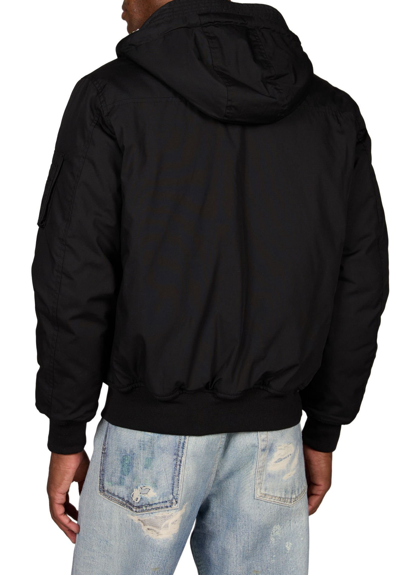 Kapuzenparka SCHOTT Schwarz