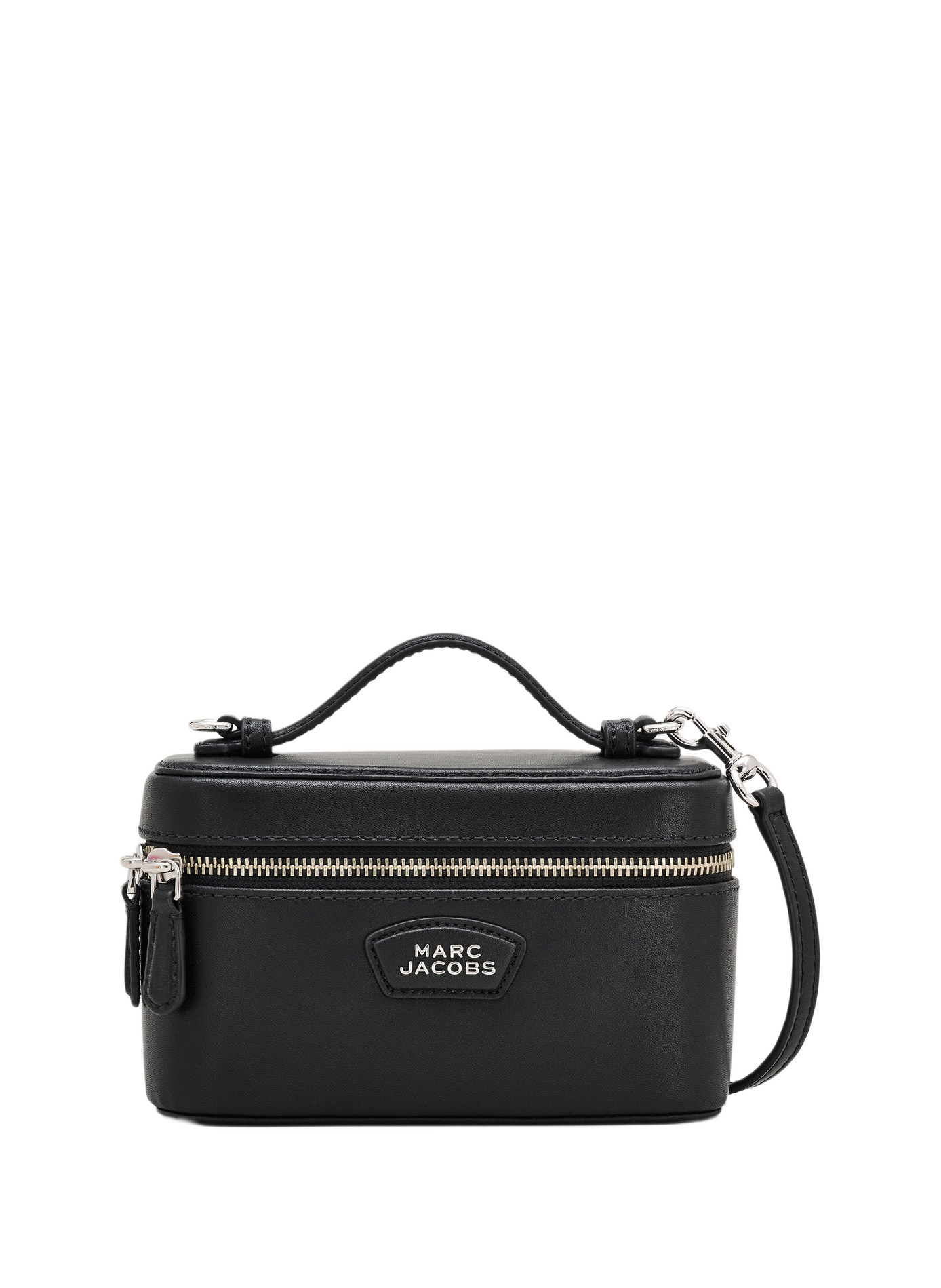 Die The Vanity Lederhandtasche MARC JACOBS Schwarz