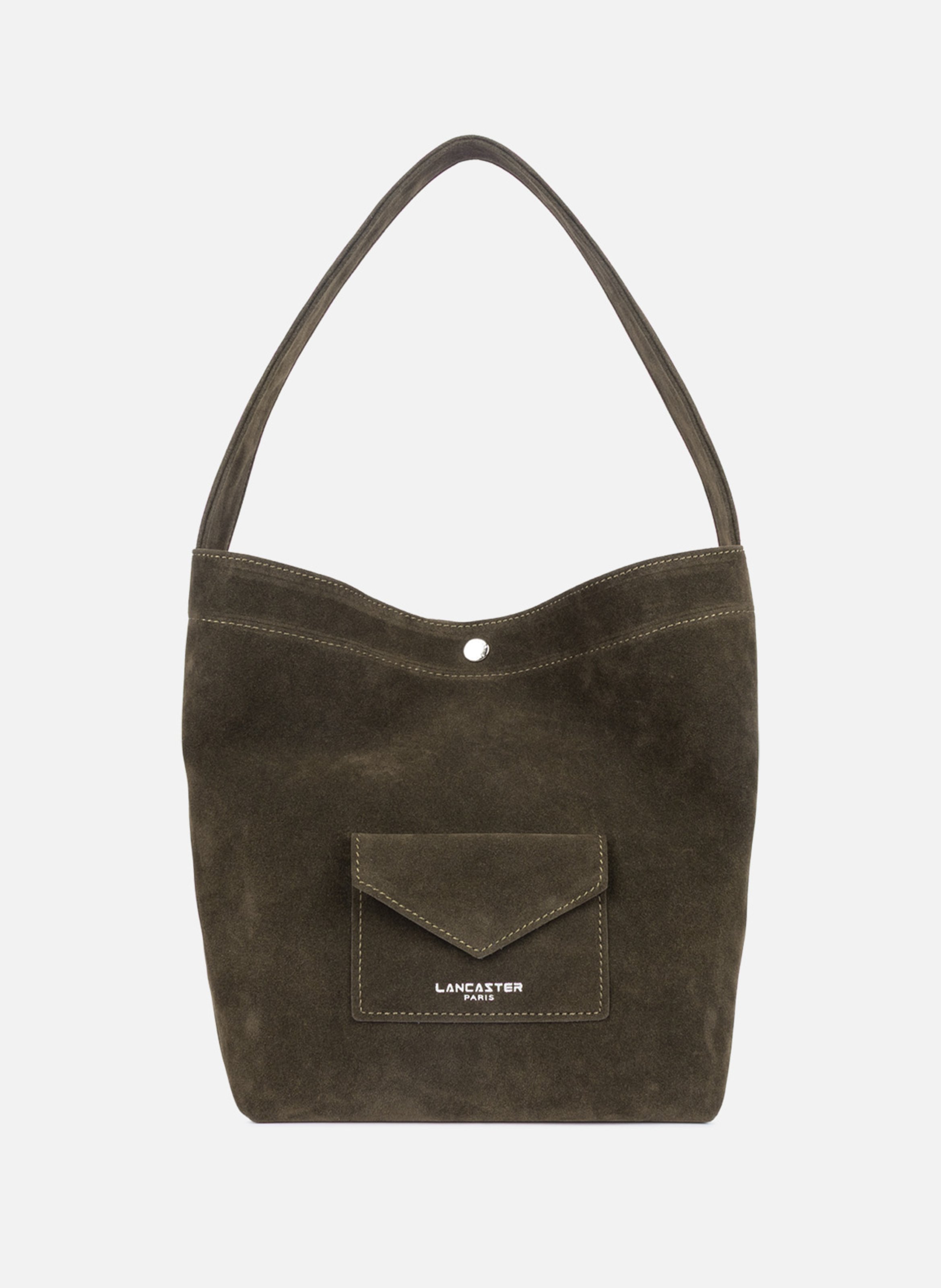 Mini sac seau - suédine kba LANCASTER Kaki