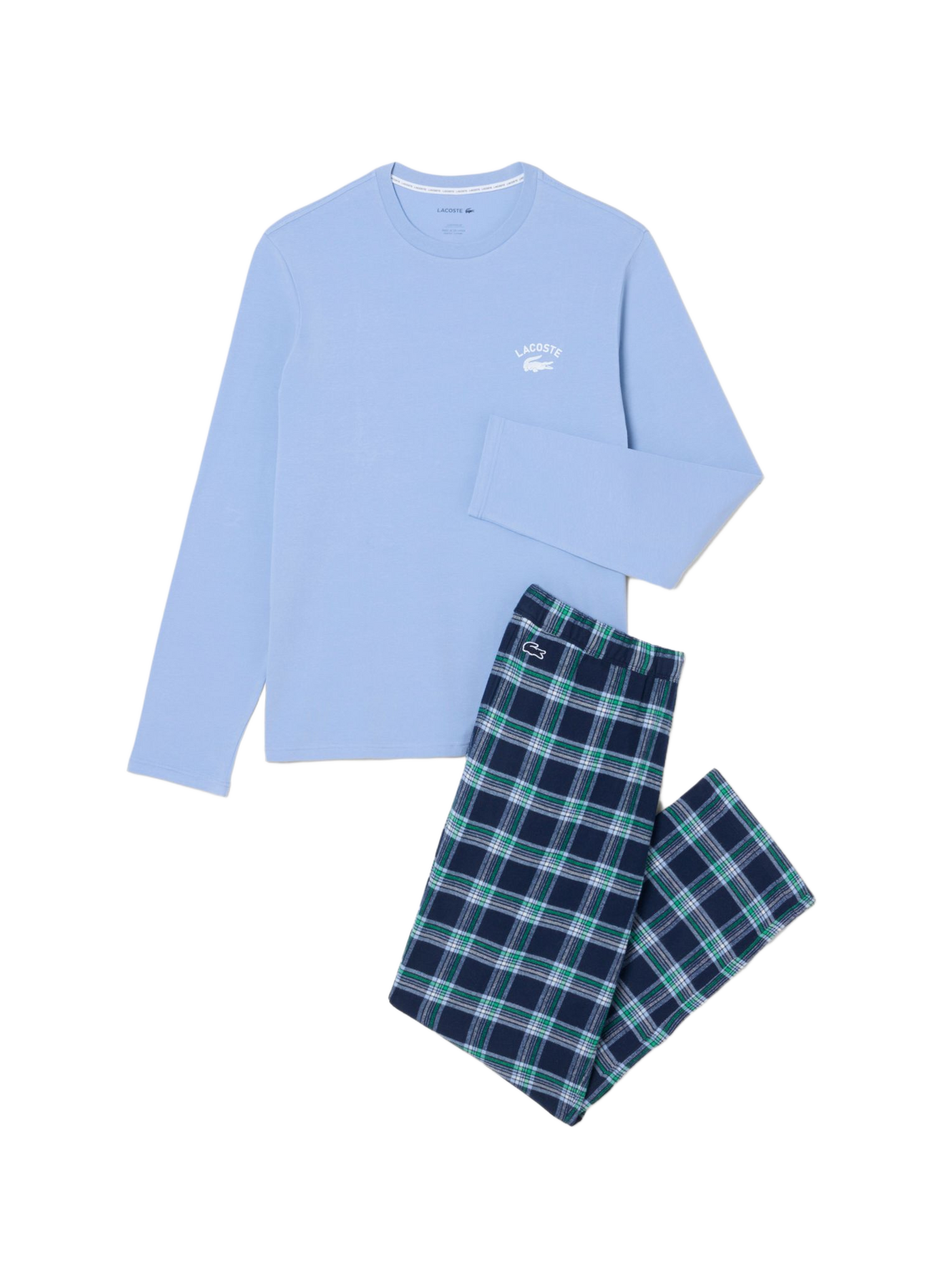 Ensemble de pyjama en coton mélangé LACOSTE Multicolore