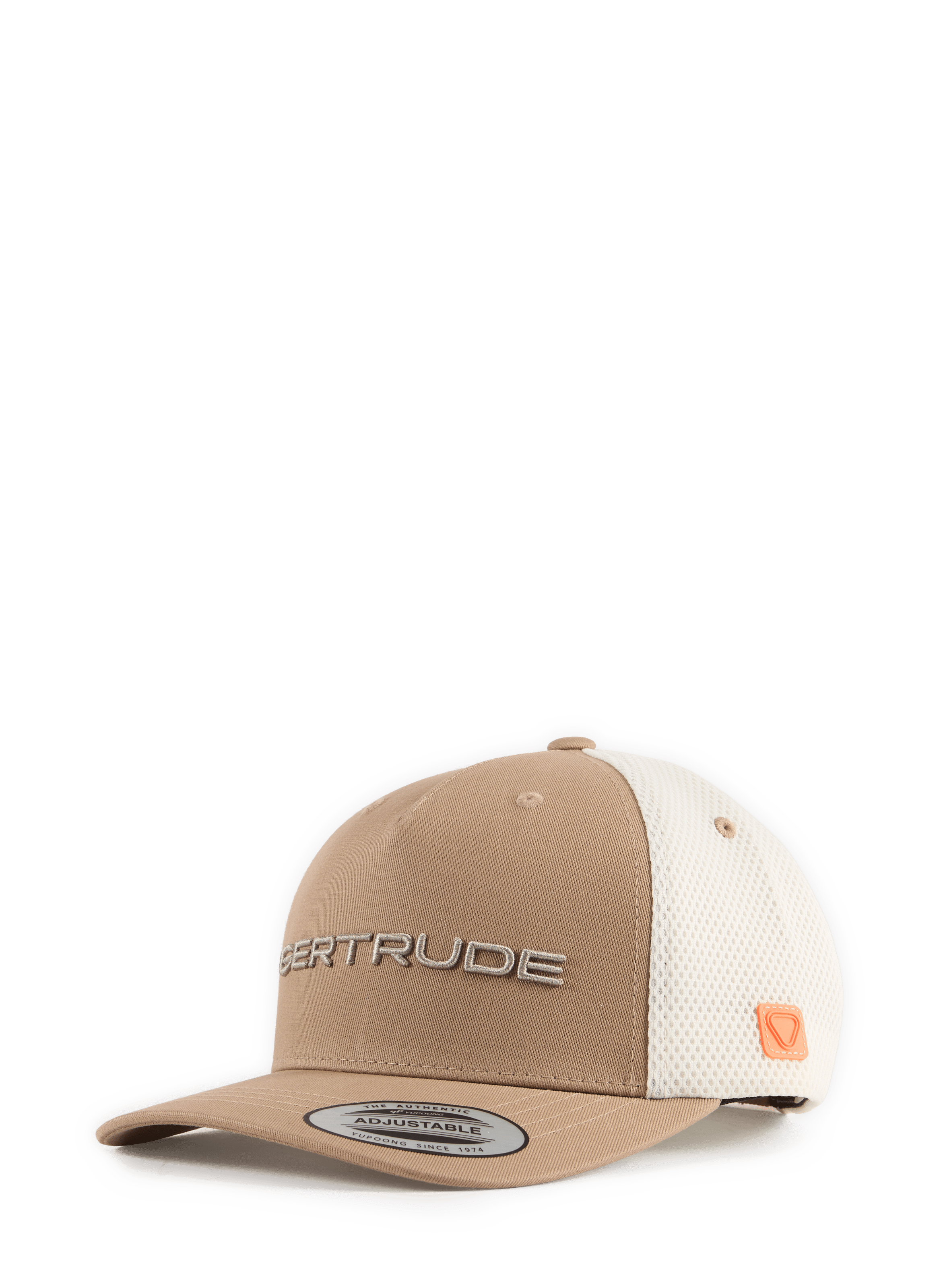 Casquette Benja à logo brodé  GERTRUDE Marron