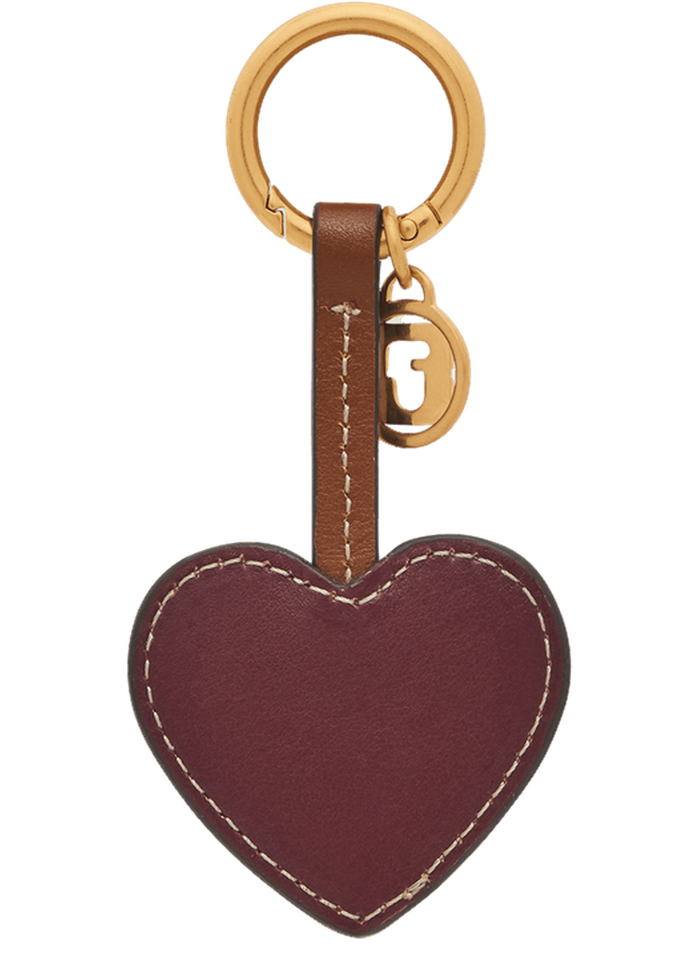 Charm en cuir - atout cœur GERARD DAREL Rouge