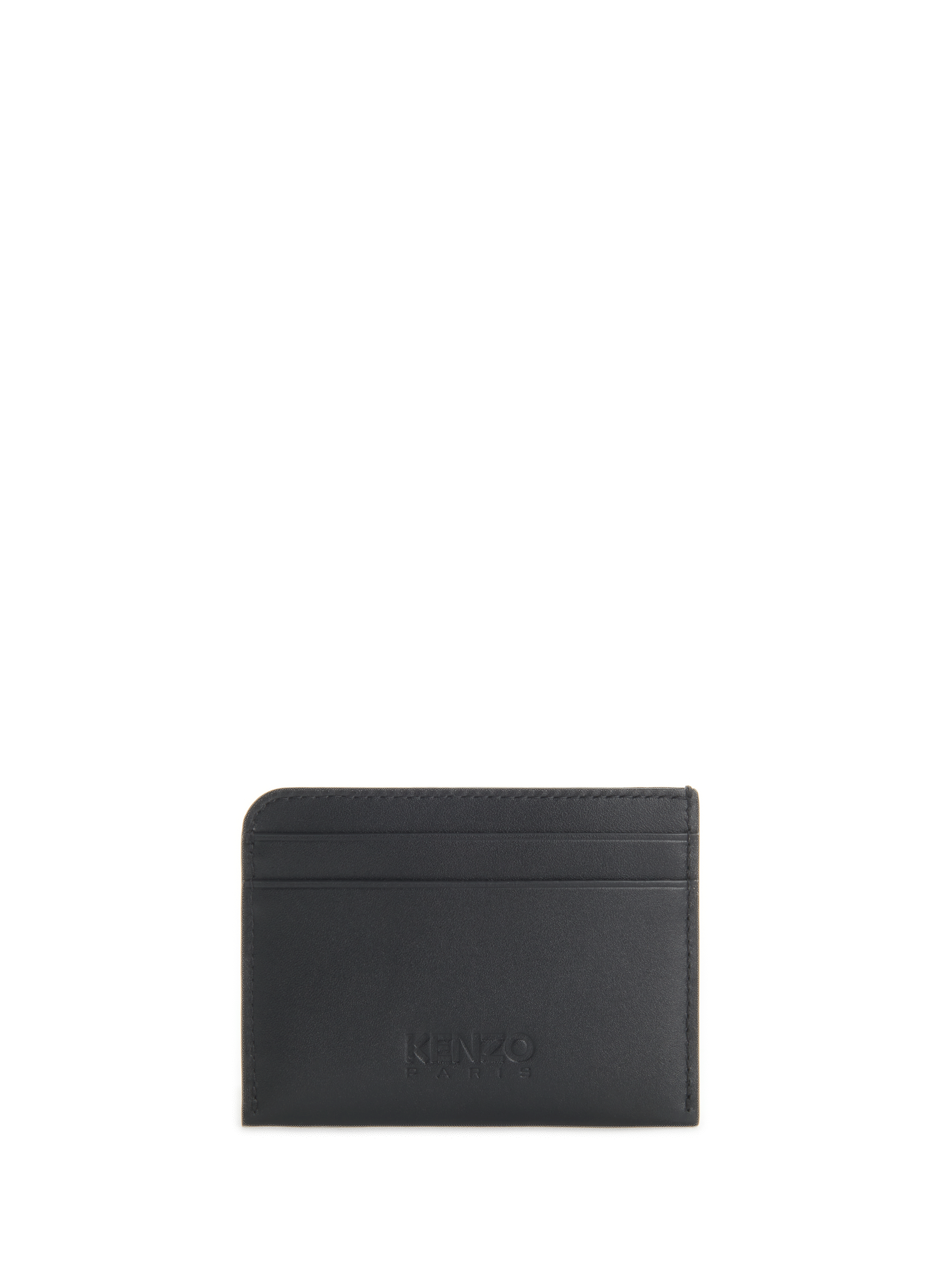 Boke Flower leather card holder KENZO Black