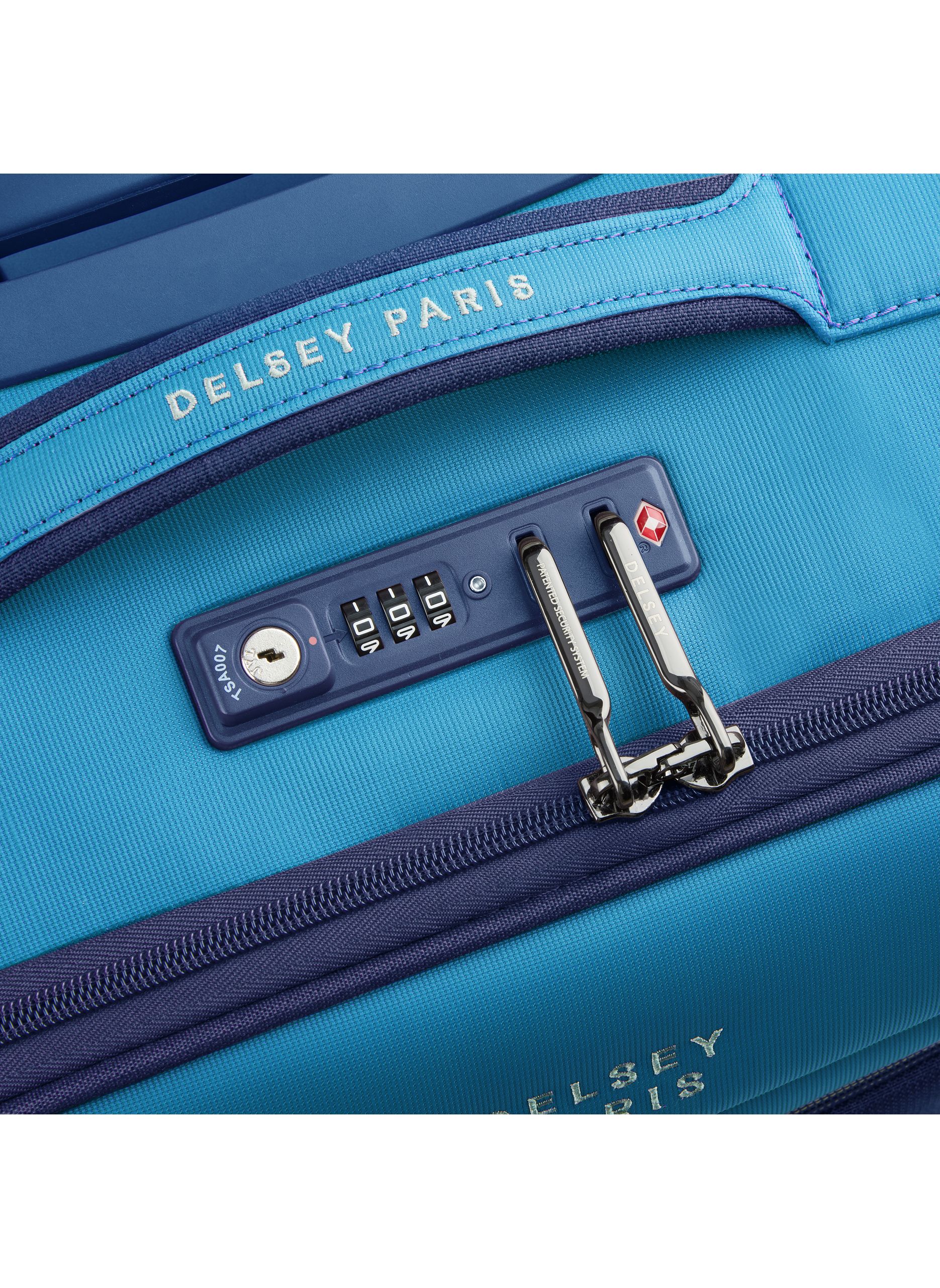 Boardcase cabine  souple taille s - brochant 3 DELSEY PARIS Bleu