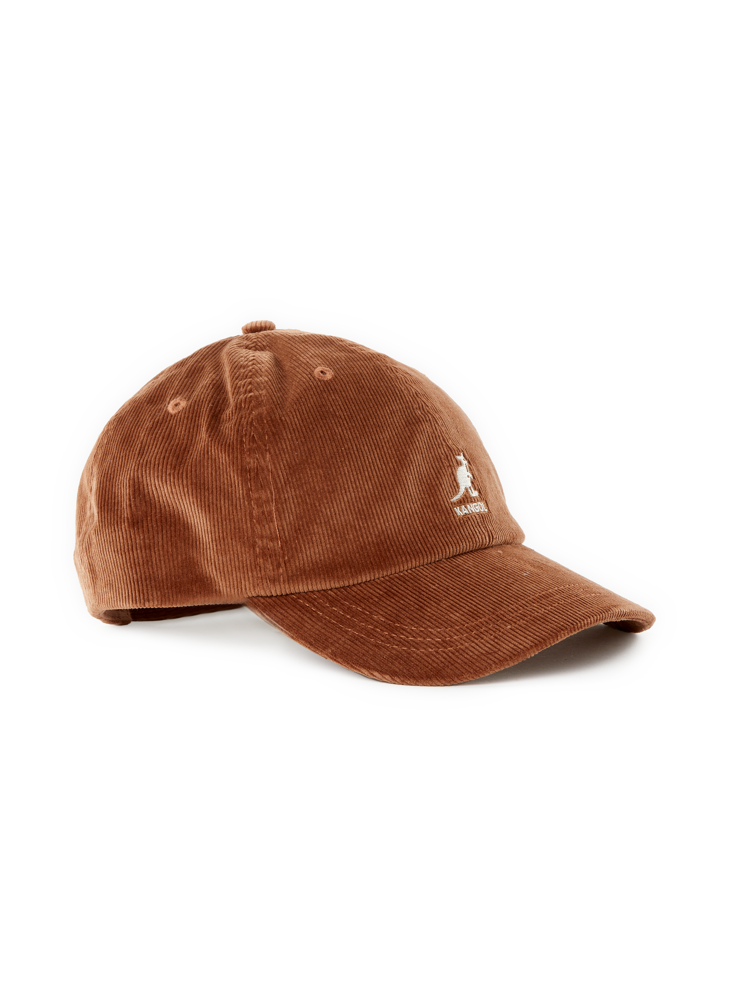 Corduroy baseball cap KANGOL Brown