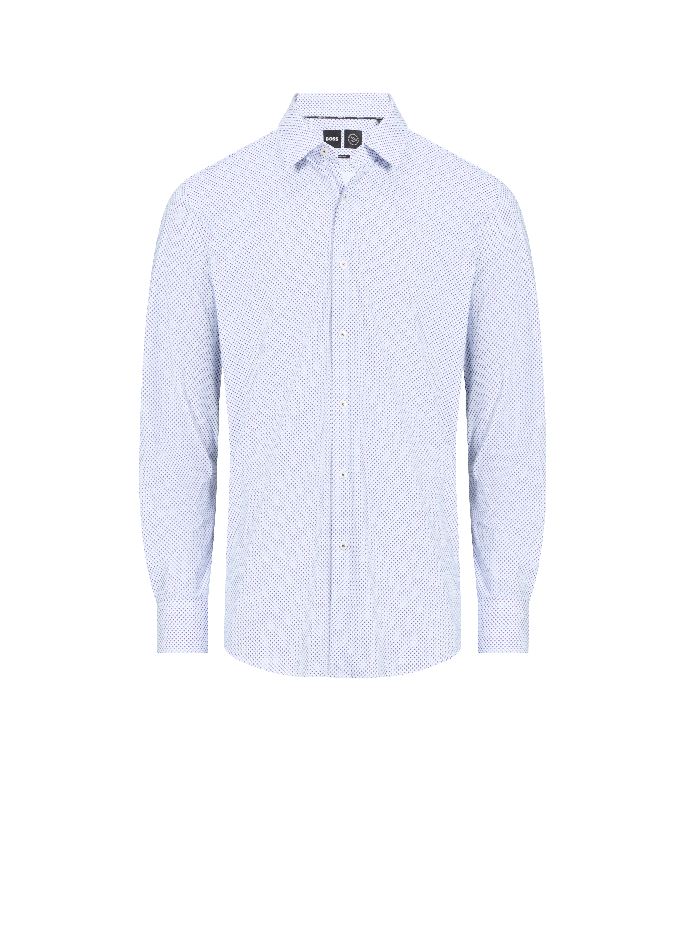 Chemise imprimée  BOSS Bleu