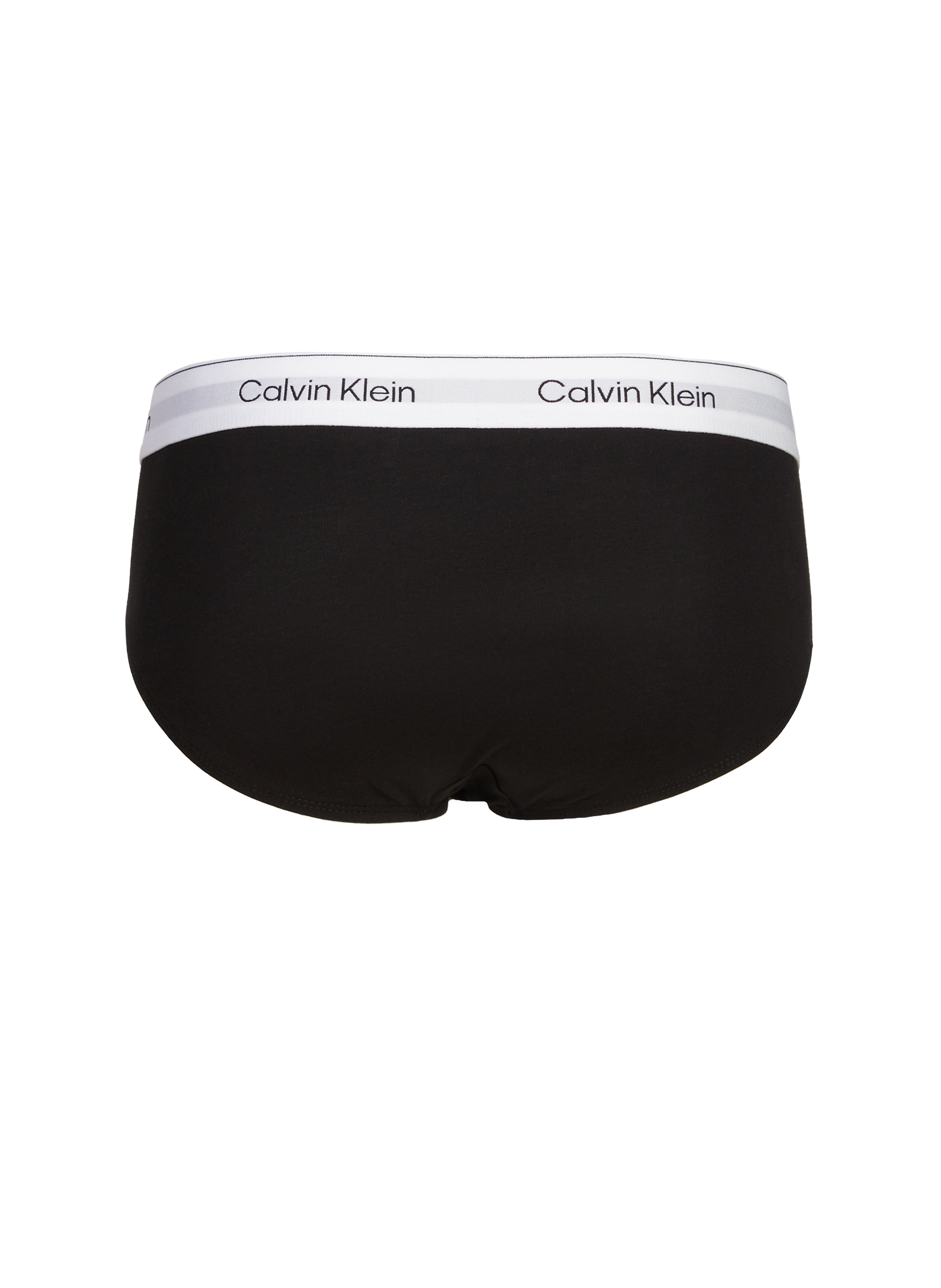 Set of three briefs Black