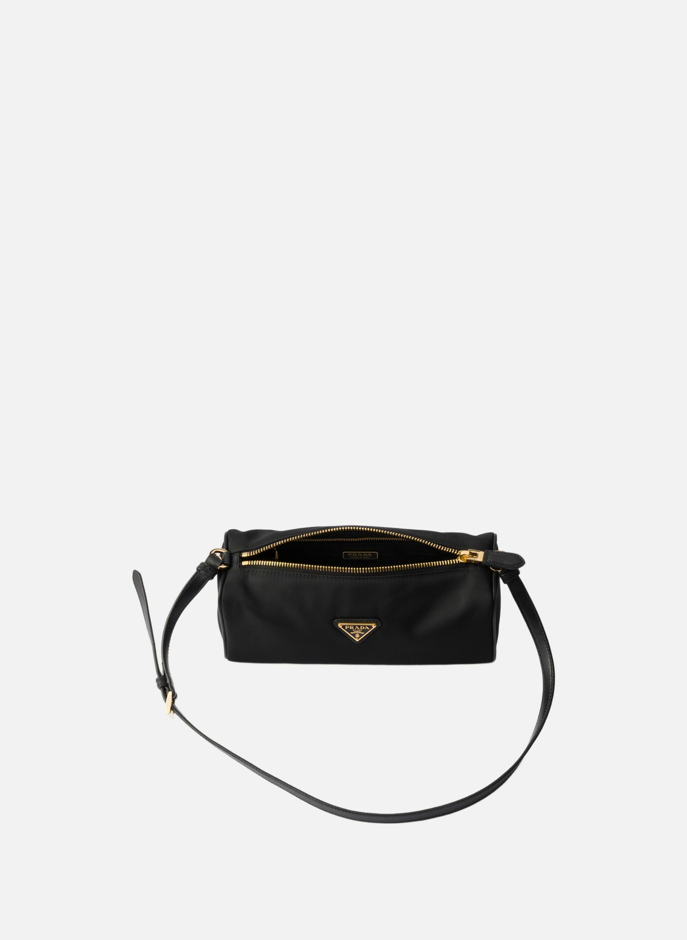 Pochette en re-nylon PRADA Noir