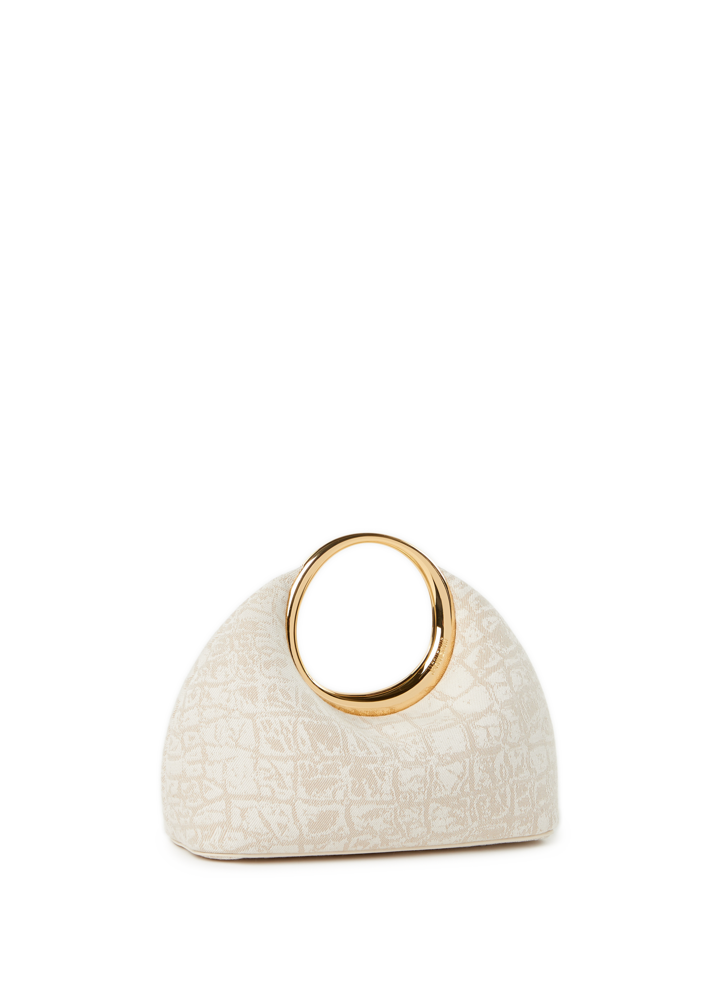Sac à main Le Petit Calino en coton JACQUEMUS Beige