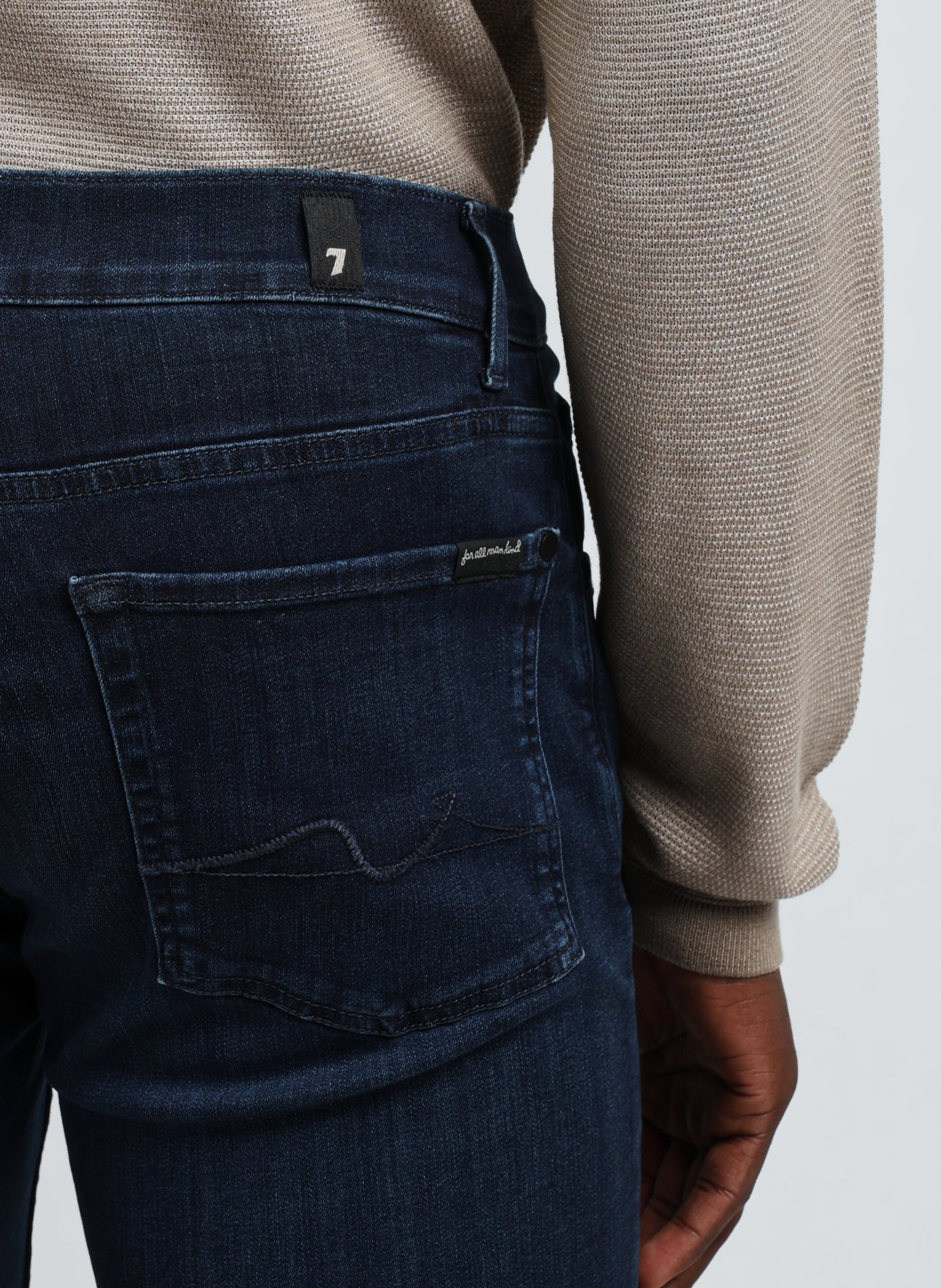 Cotton T-shirt 7 FOR ALL MANKIND Blue