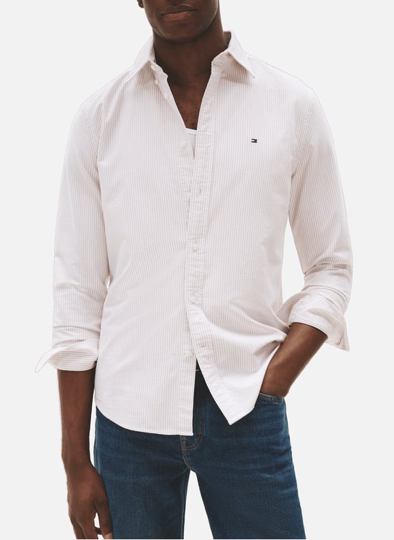 Chemise rayée en coton Multicolore by TOMMY HILFIGER TOMMY HILFIGER Chemise rayée en coton Multicolore