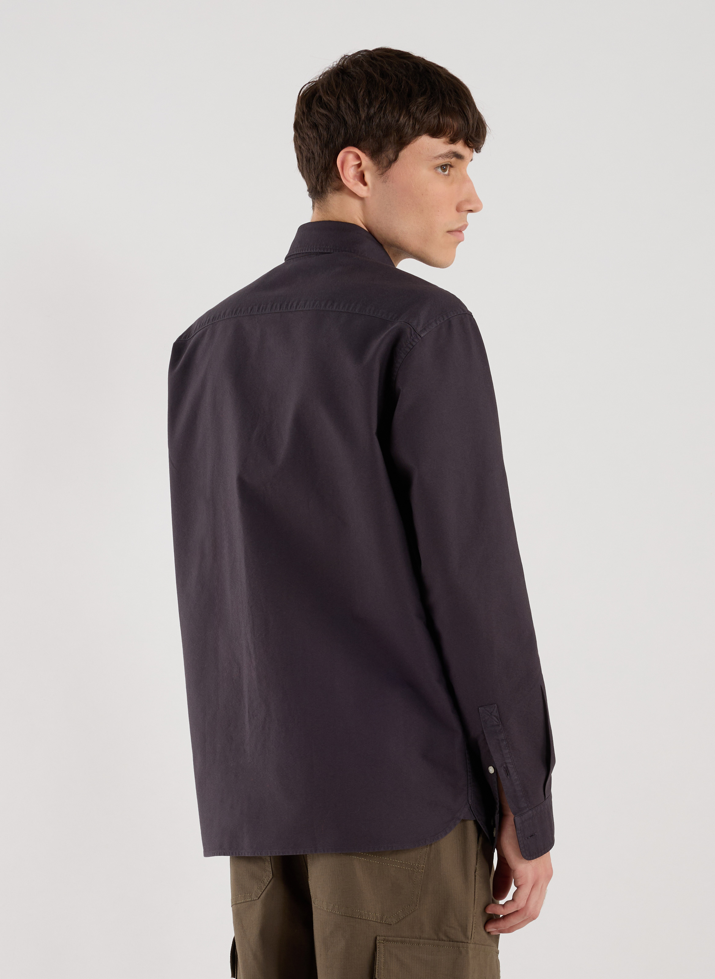 Chemise Amen en coton SAISON 1865 Bleu