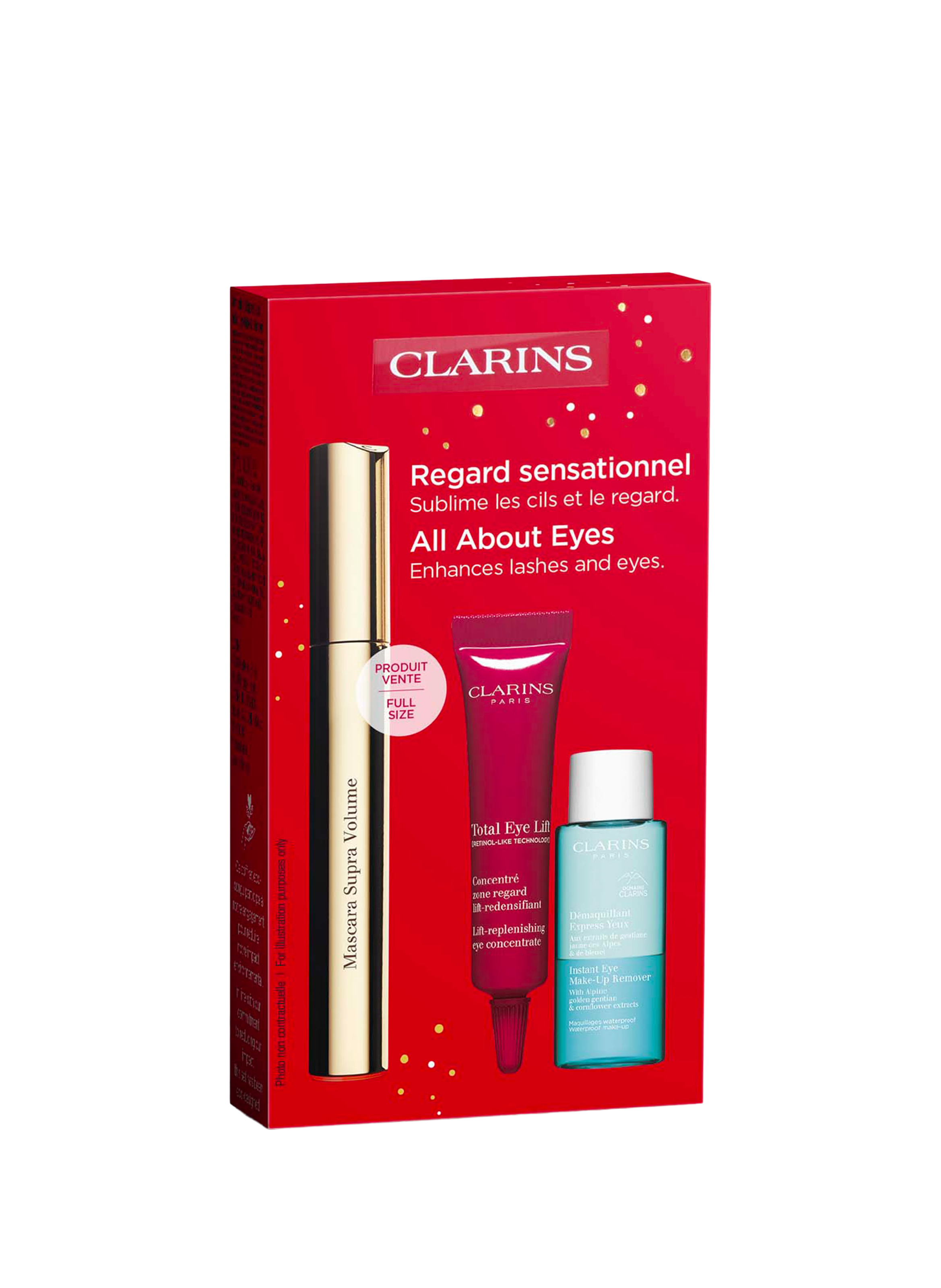 Supra Volume Mascara gift set CLARINS No color