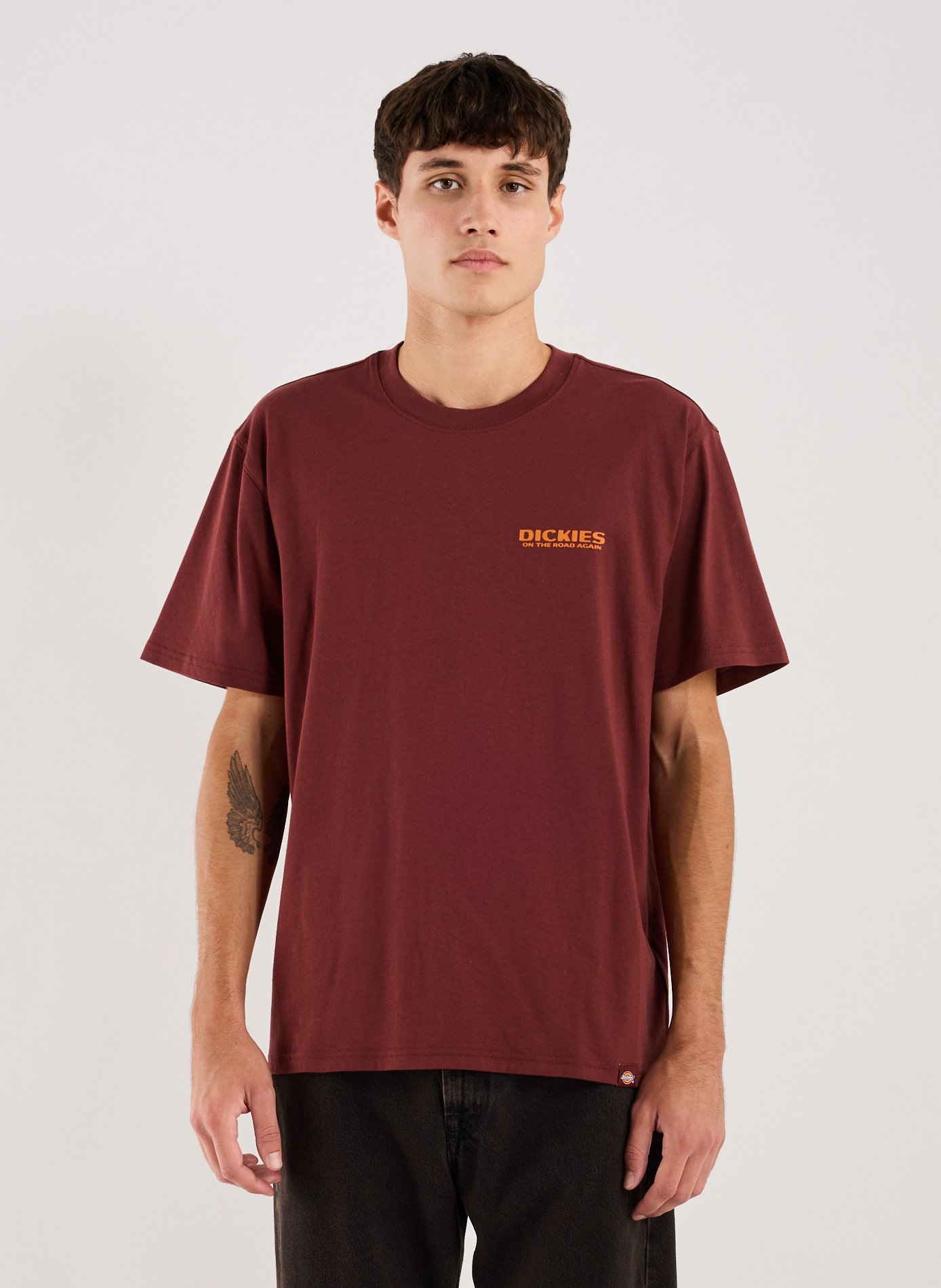 DICKIES Classic Cotton T-Shirt Red