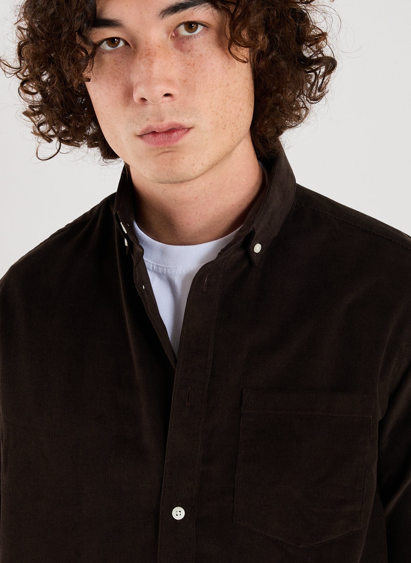  Cotton shirt AU PRINTEMPS PARIS Brown