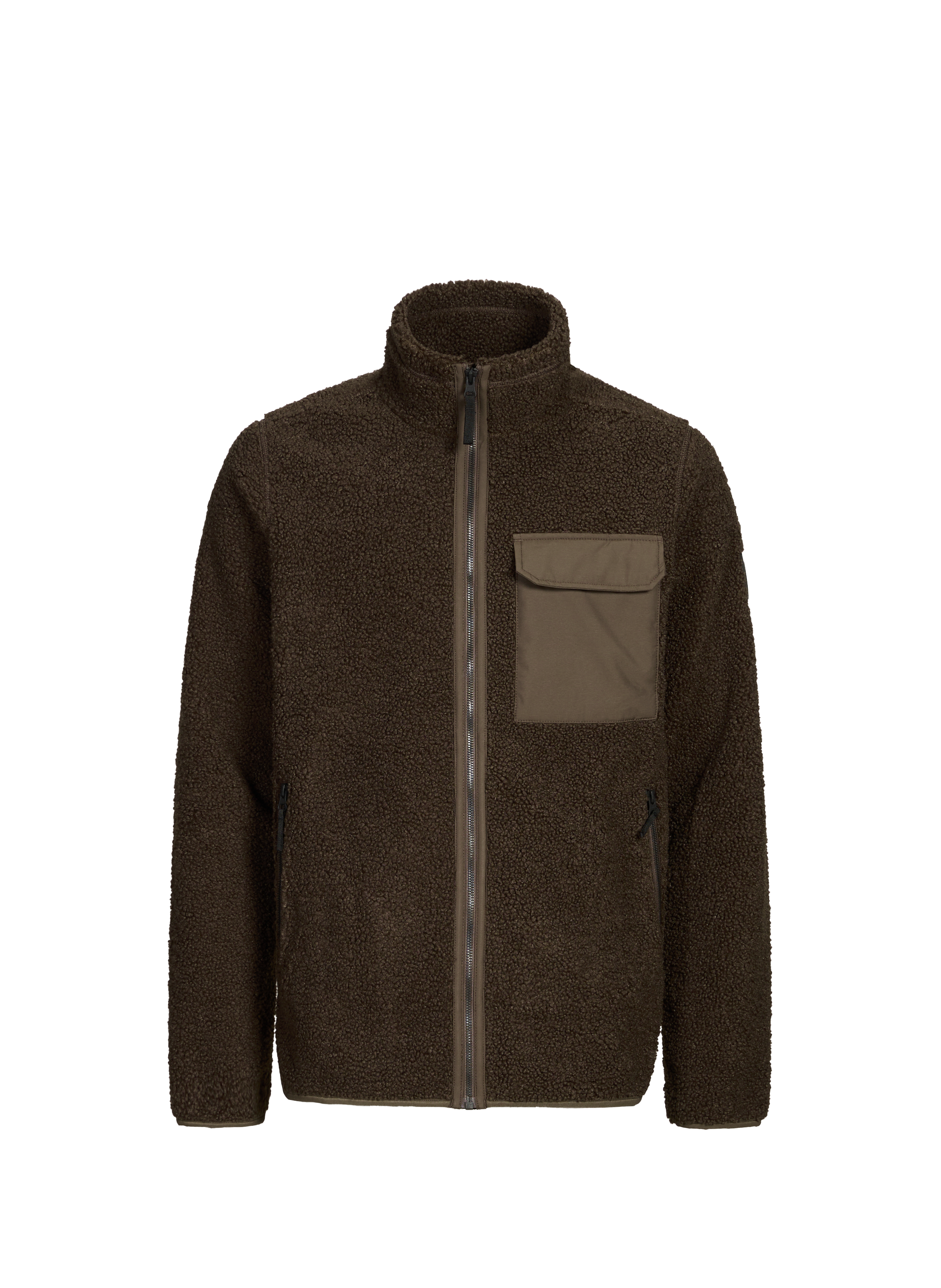 Zip-up fleece jacket DIDRIKSONS Brown