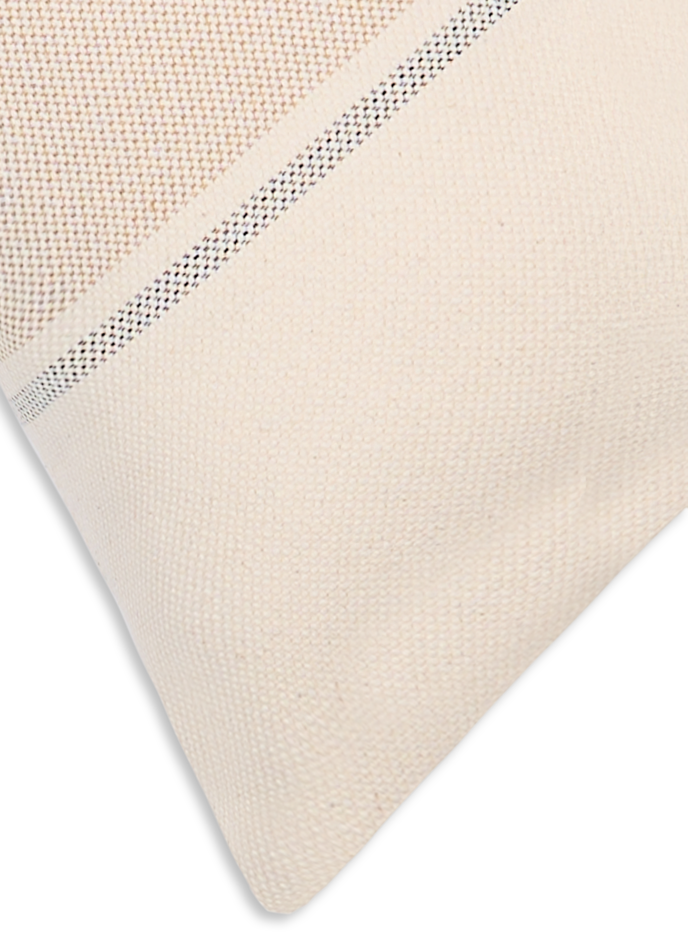 Cotton cushion cover AU PRINTEMPS PARIS Beige