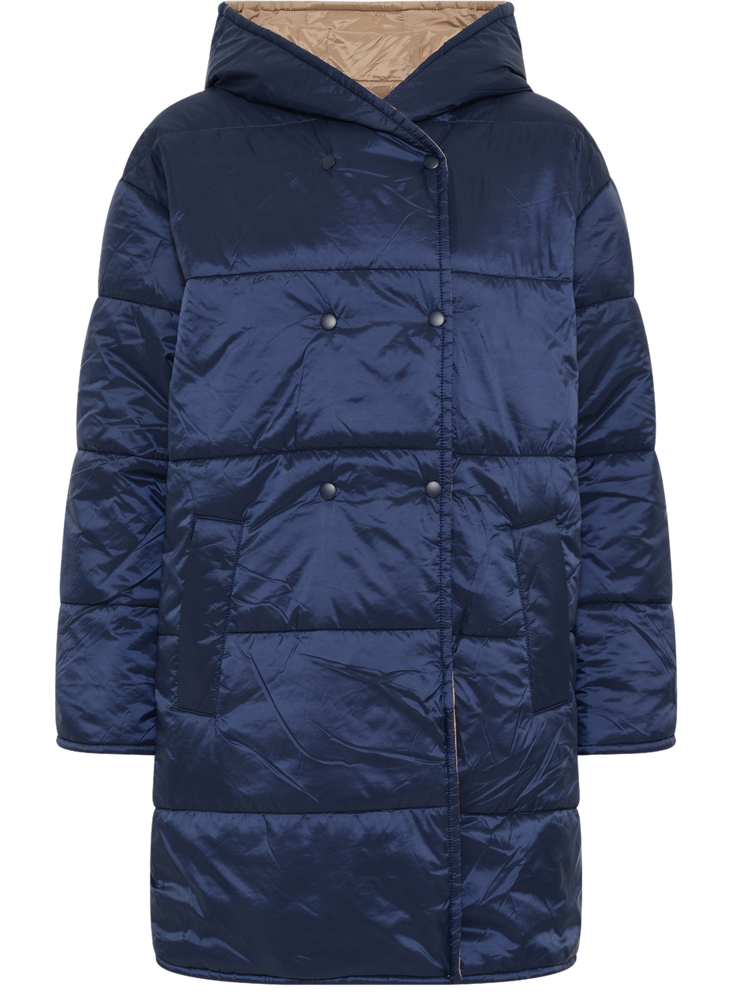 Doudoune à capuche réversible - mathilde GERARD DAREL Bleu