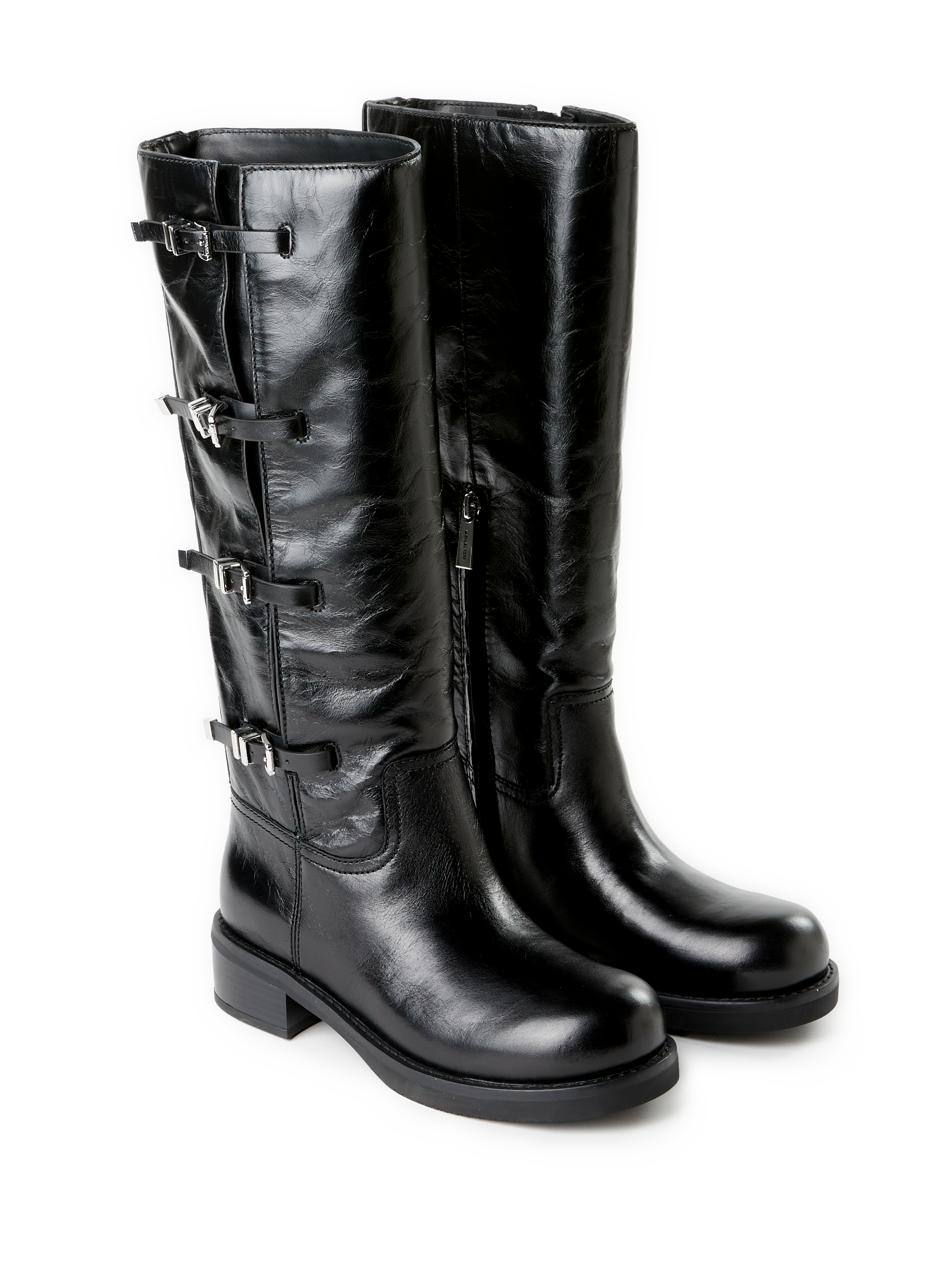 Darrington leather boots MICHAEL KORS Black